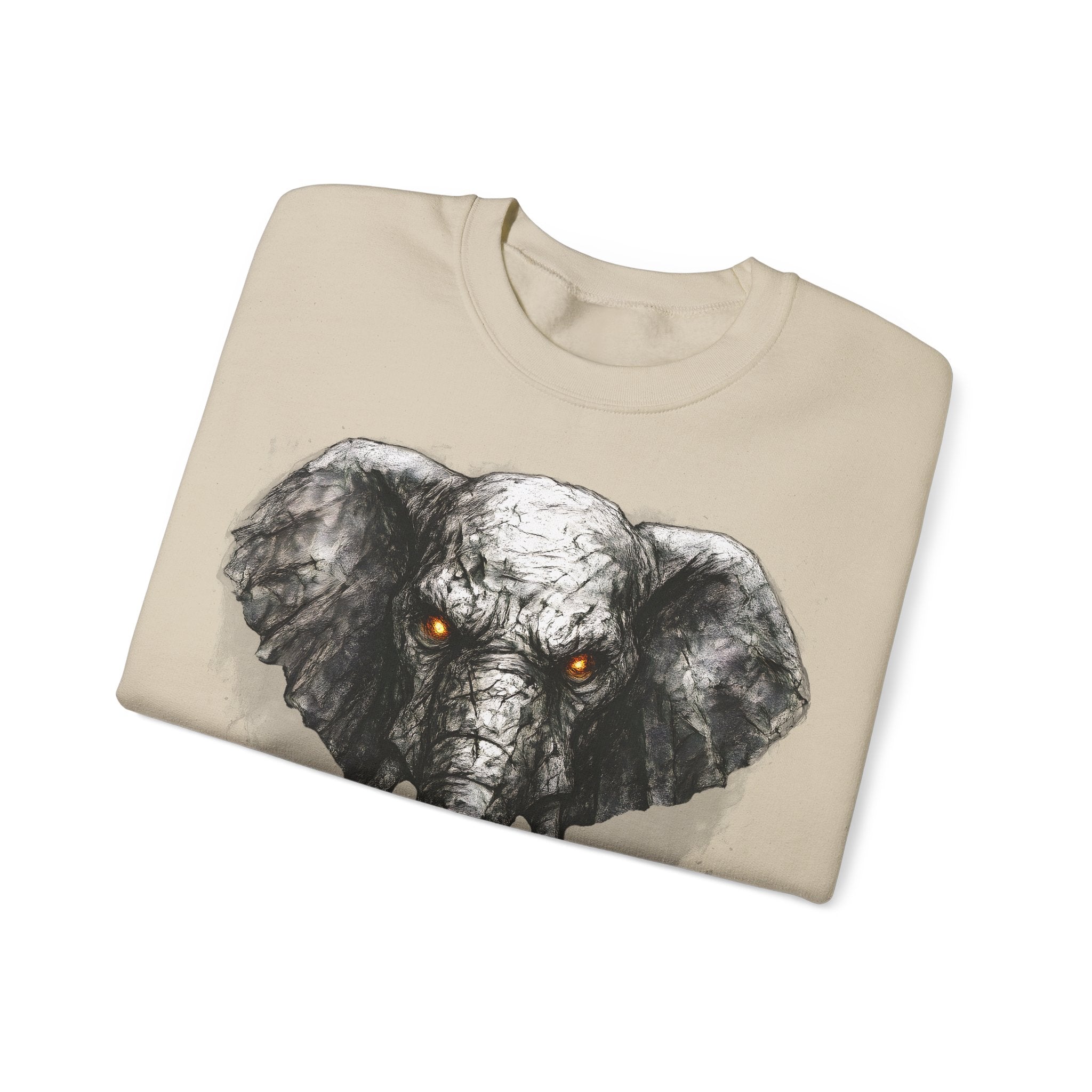 Elefant: Animals-Collection, Frontprint, Unisex Sweatshirt, Majestic Elephant