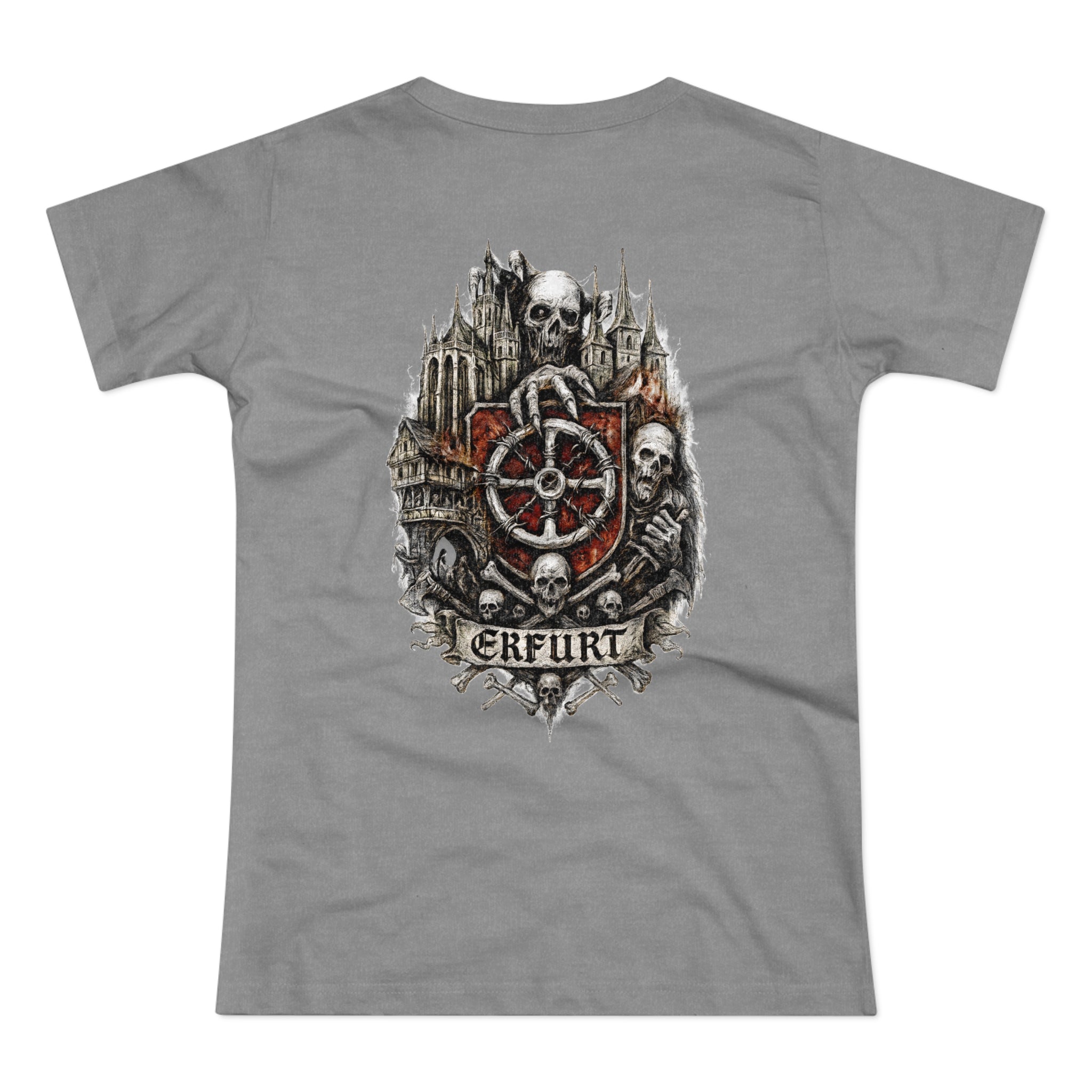 Erfurt: Front-/Backprint, Womens' T-Shirt **Grimwater-Edition**