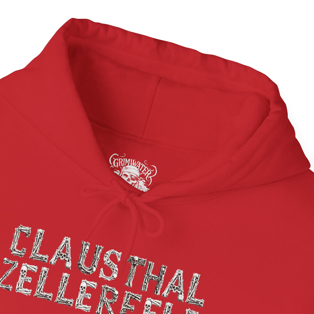 Clausthal-Zellerfeld: Front-/Backprint Unisex Hoodie **Grimwater-Edition**