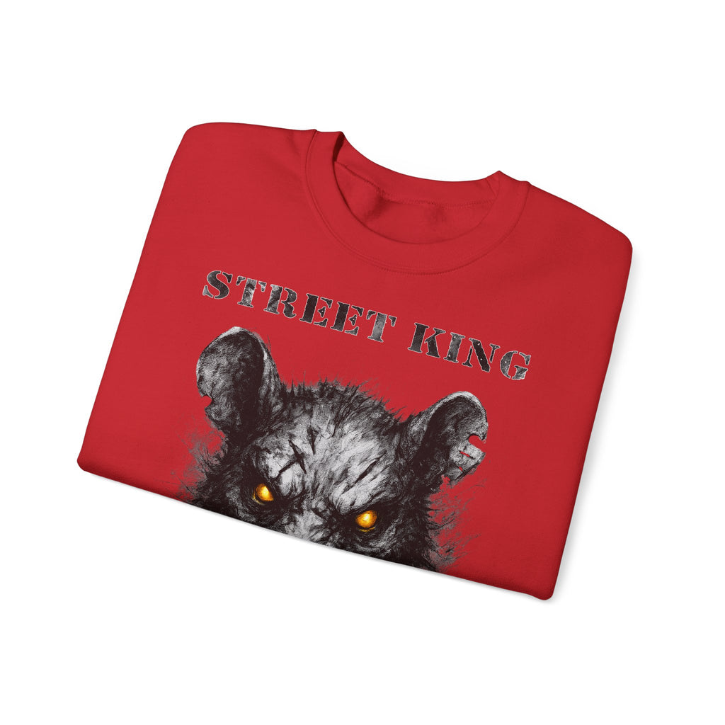 Rat - Street King: Animals-Collection, Frontprint, Unisex Sweatshirt