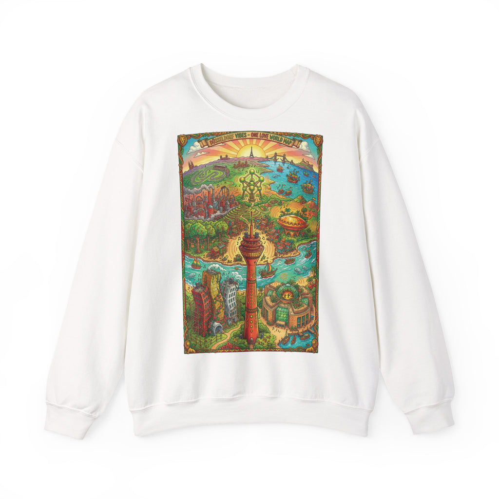 Düsseldorf Reggae Edition: Frontprint, Unisex Sweatshirt