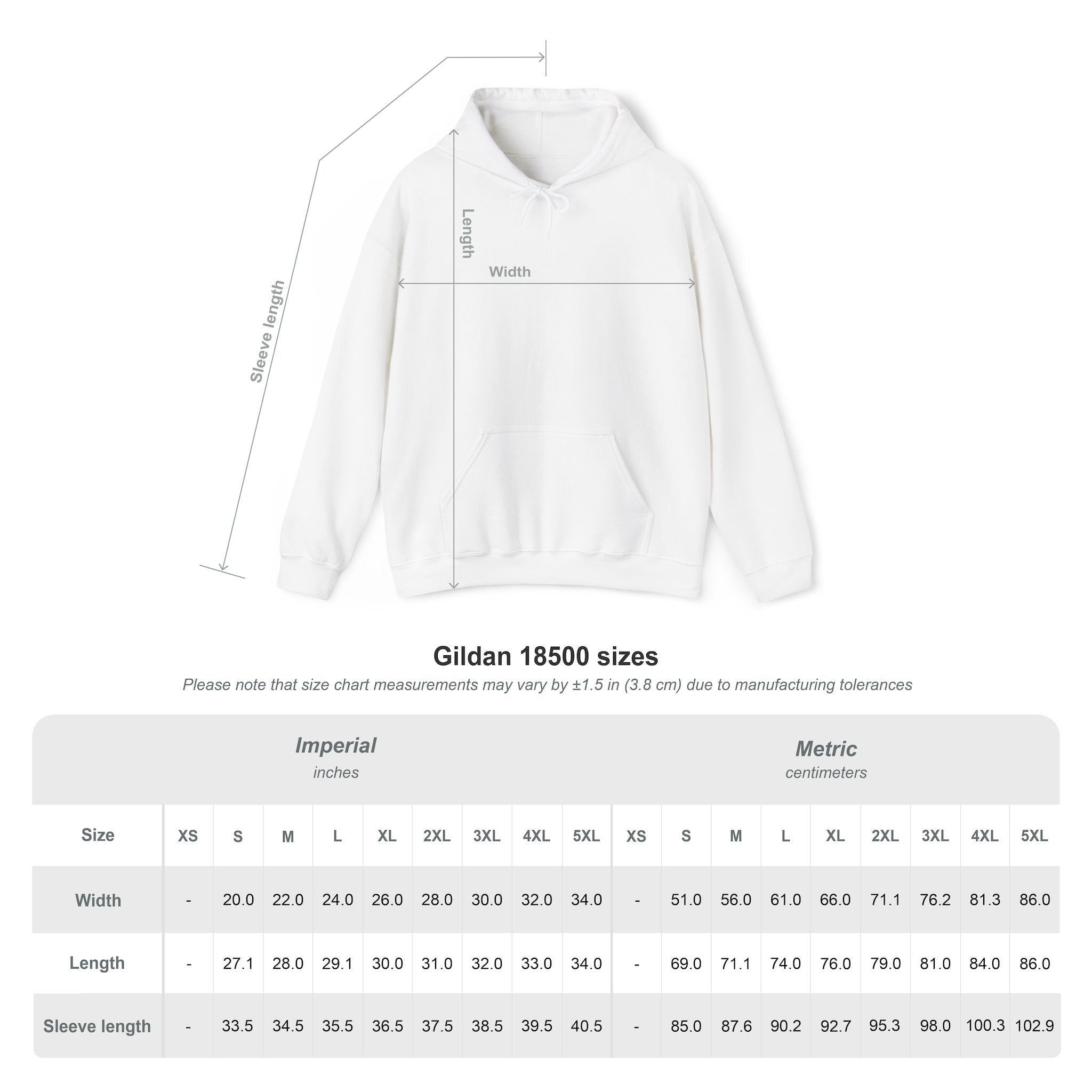 Seesen: Front-/Backprint, Unisex Hoodie **Grimwater-Edition**