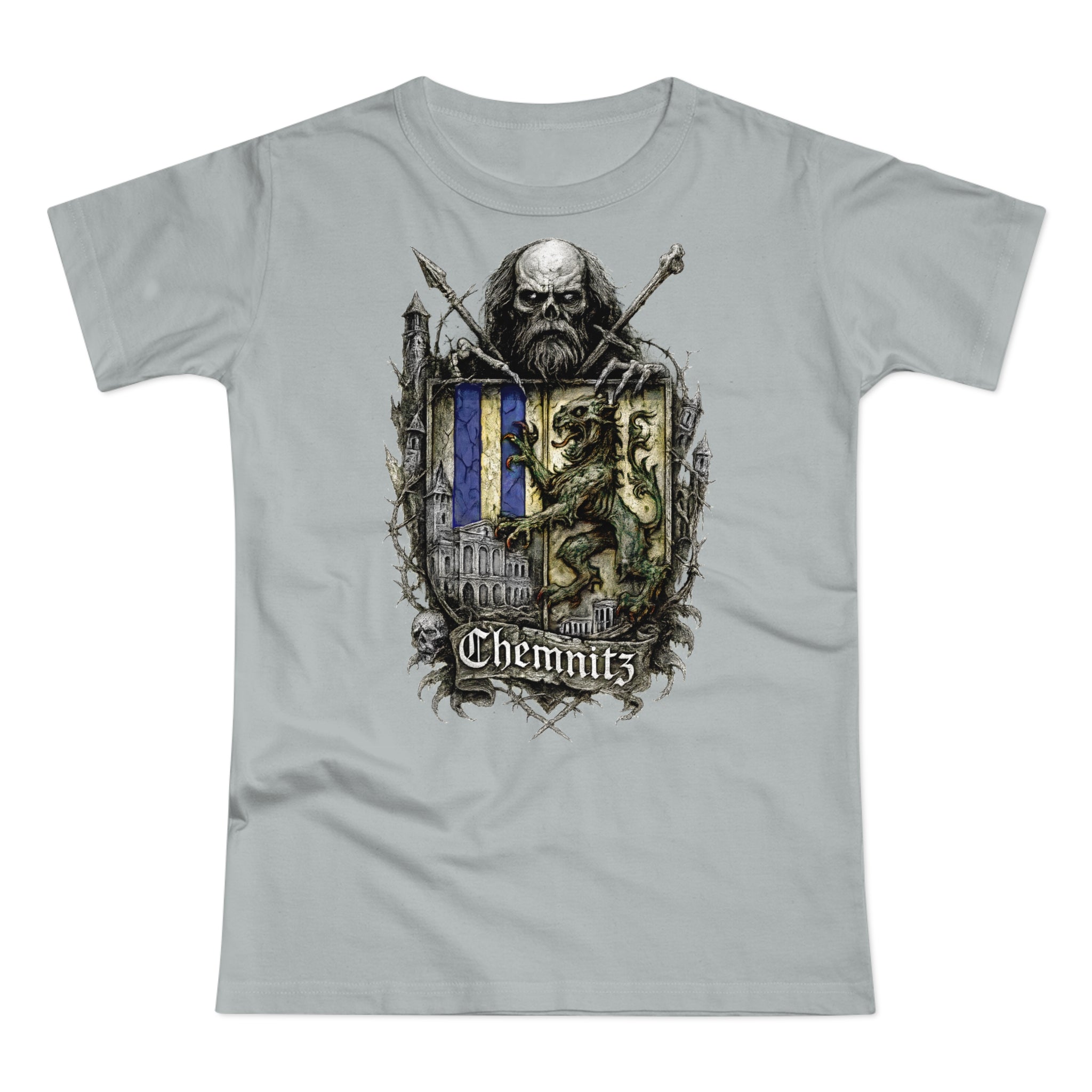 Chemnitz: Frontprint, Womens' T-Shirt **Grimwater-Edition**