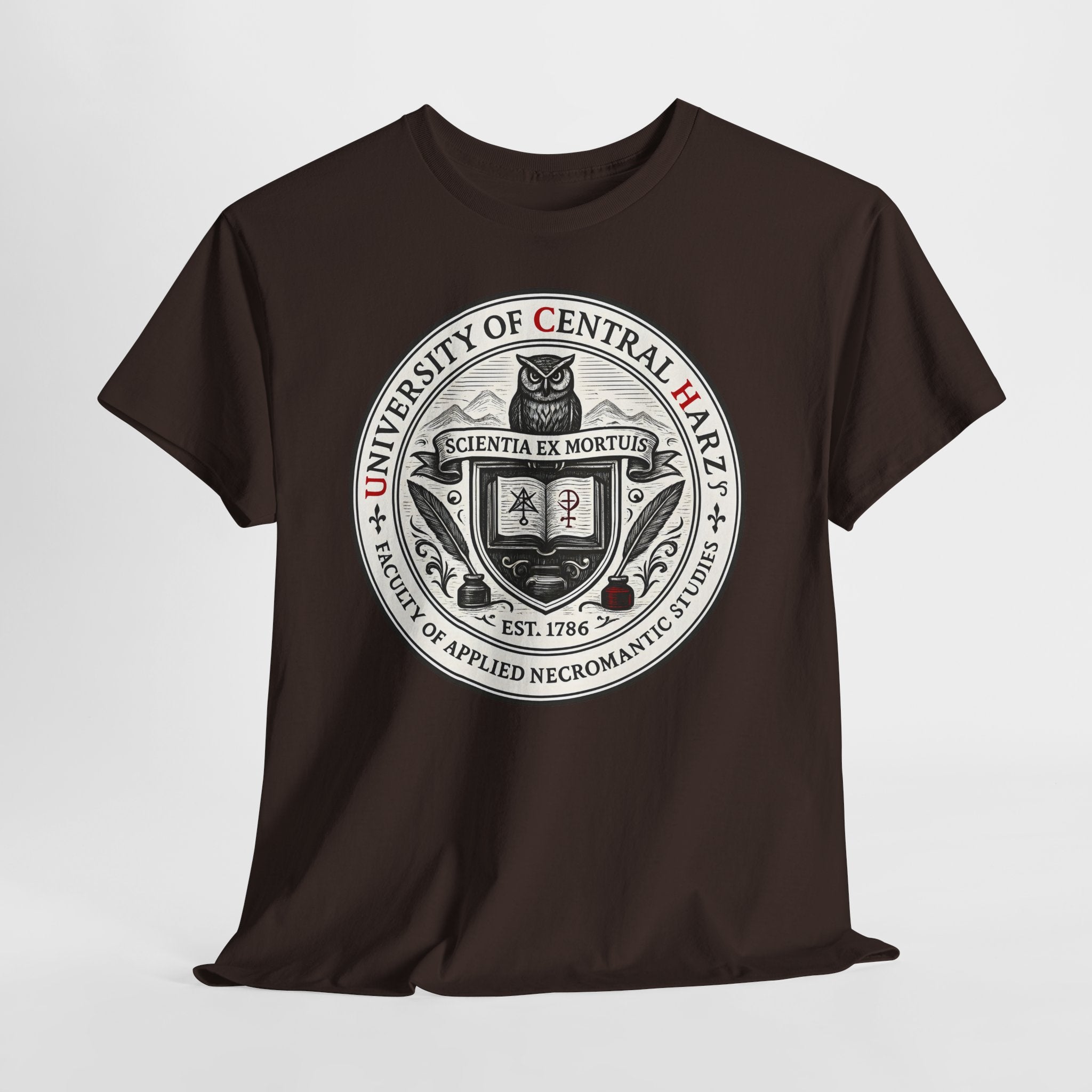 University of Central Harz: Frontprint, Unisex T-Shirt **Grimwater-Edition**