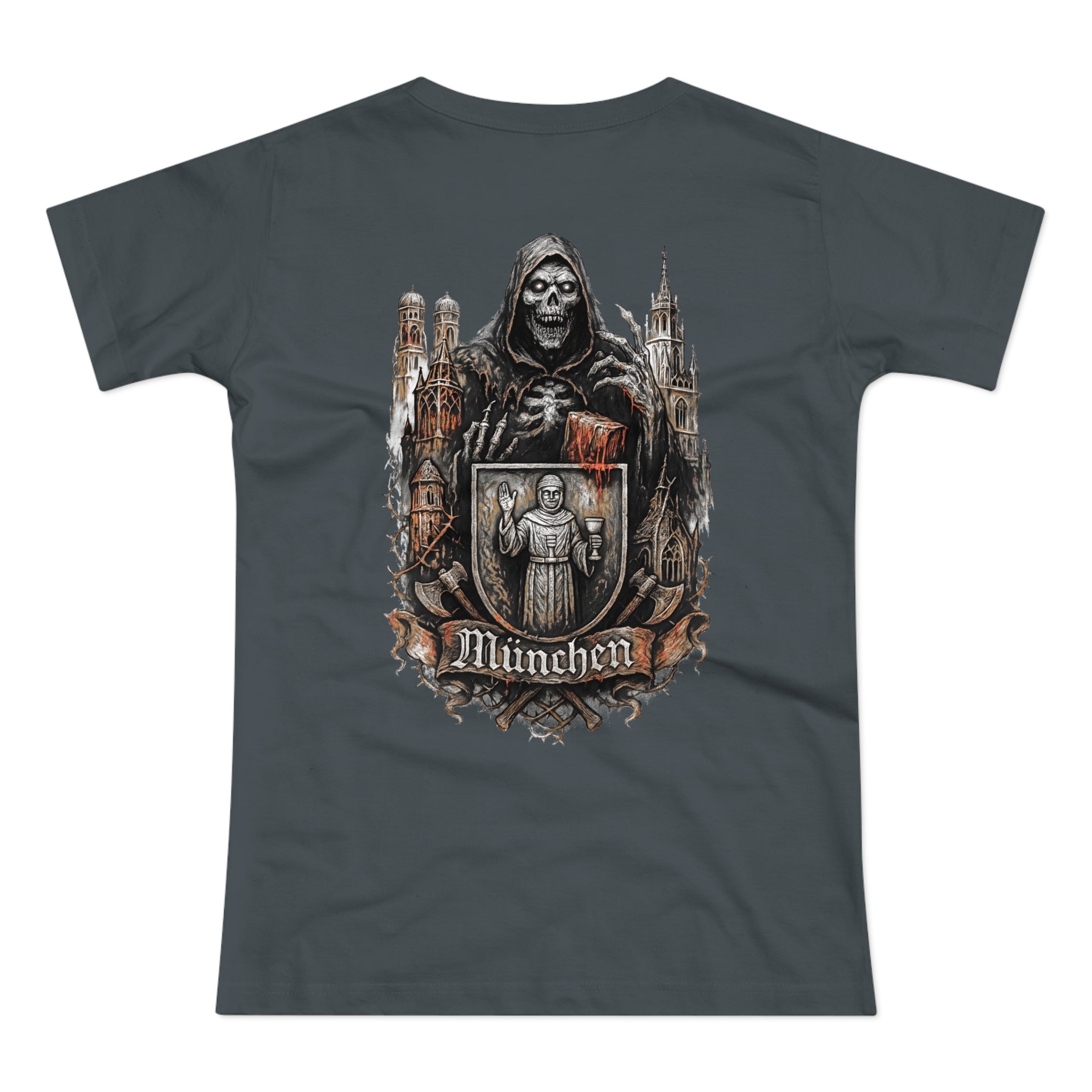 München: Front-/Backprint, Womens' T-Shirt: **Grimwater-Edition**