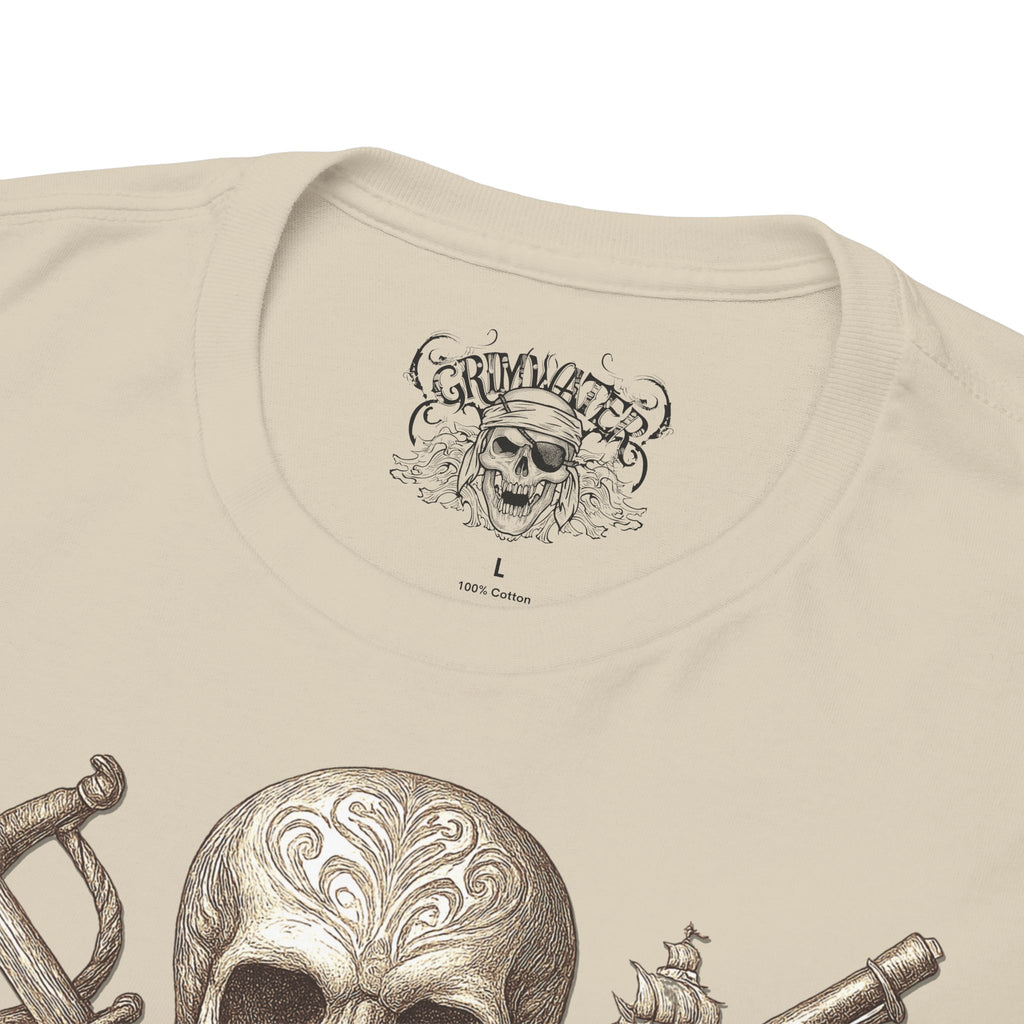 Thassos Island: Frontprint, Unisex T-Shirt **Grimwater-Edition** Pirates of Thasos Island