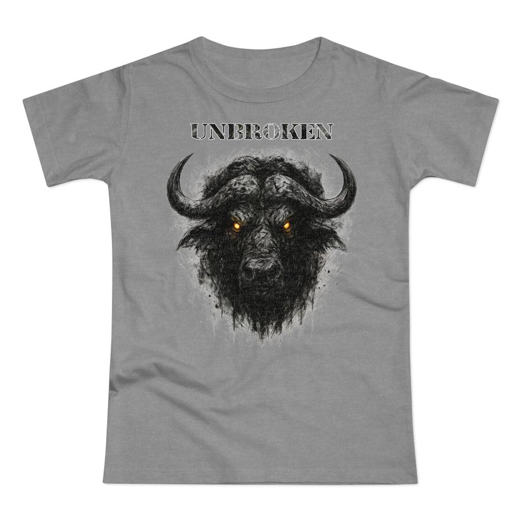 Büffel: Frontprint, Womens' T-Shirt - Animal-Collection