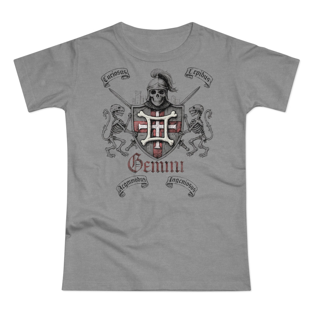 Zwilling: Frontprint, Womens' T-Shirt **Grimwater Edition** Sternzeichen Astrologie  (Gemini)