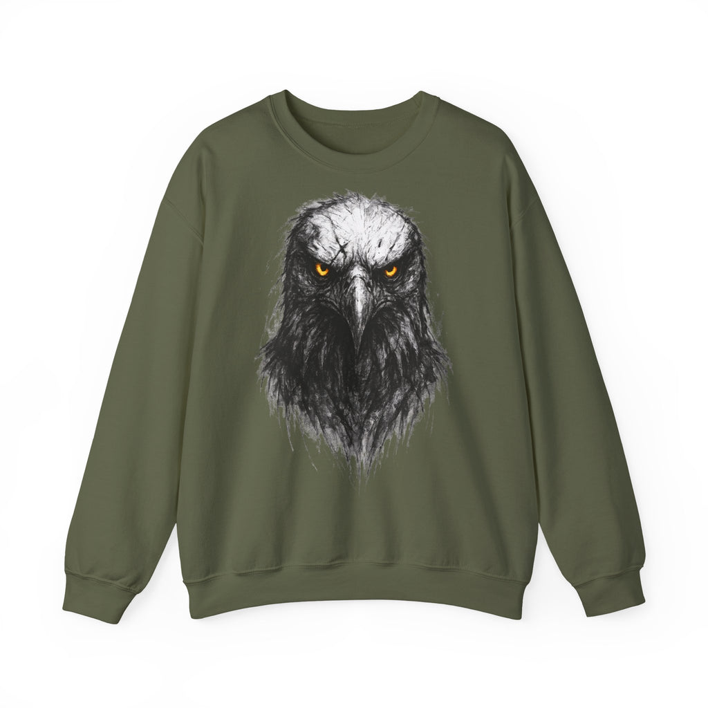 Adler: Animals-Collection, Frontprint, Unisex Sweatshirt, Majestic Eagle