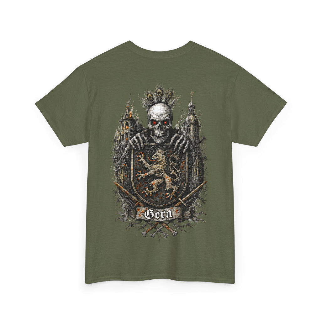 Gera: Front-/Backprint, Unisex T-Shirt **Grimwater-Edition**