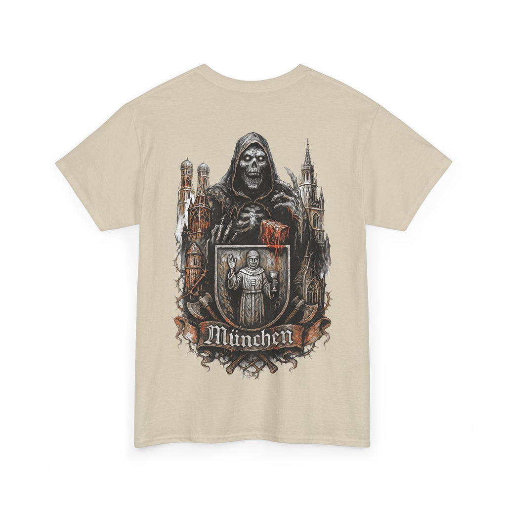 München Night Crew: Front-/Backprint, Unisex T-Shirt **Grimwater-Edition**