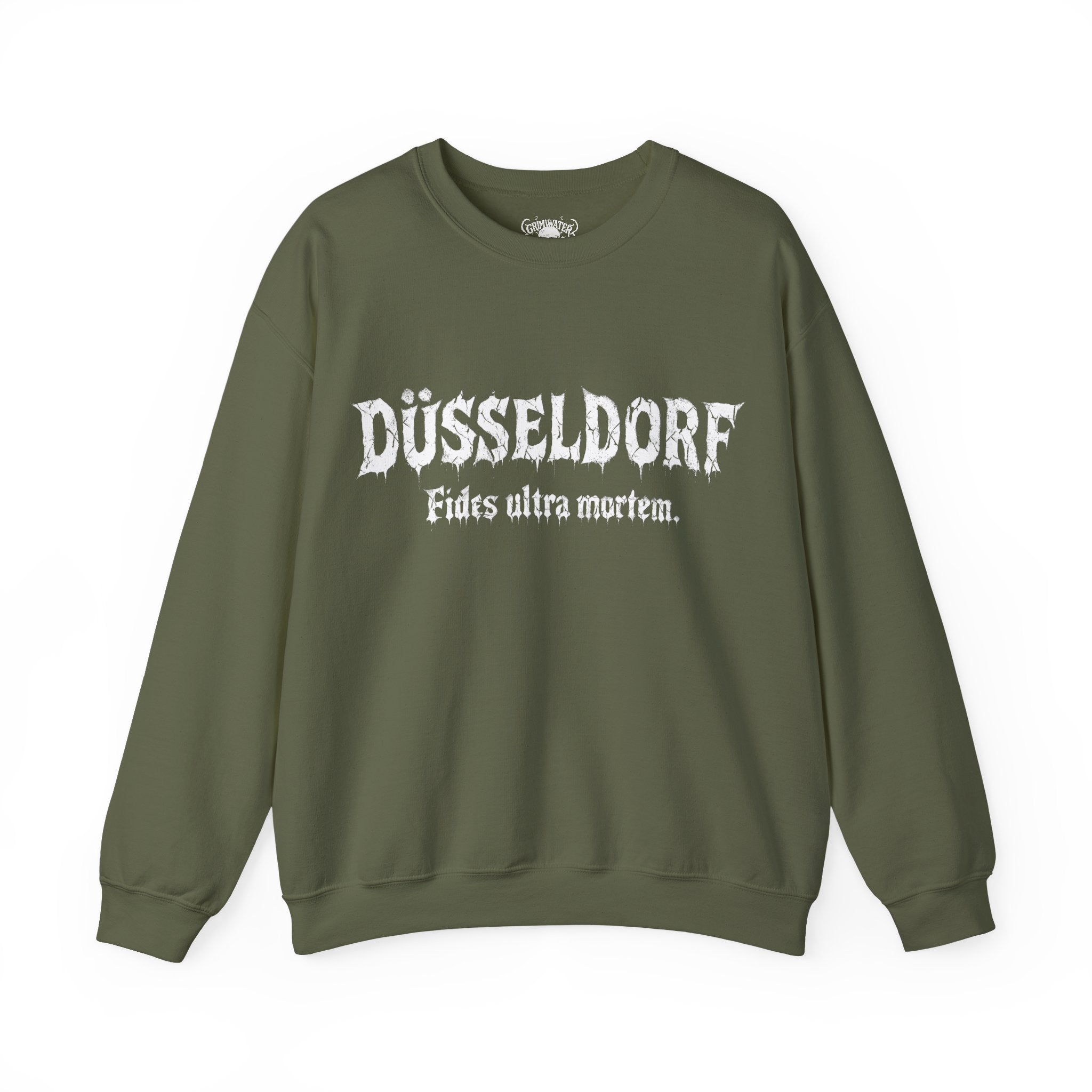 Düsseldorf: Front-/Backprint - Unisex Sweatshirt **Grimwater-Edition**