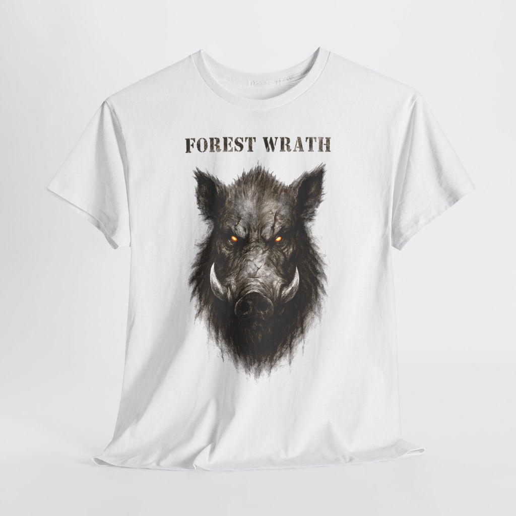 Keiler - Forest Wrath: Frontprint, Unisex T-Shirt - Animal-Collection