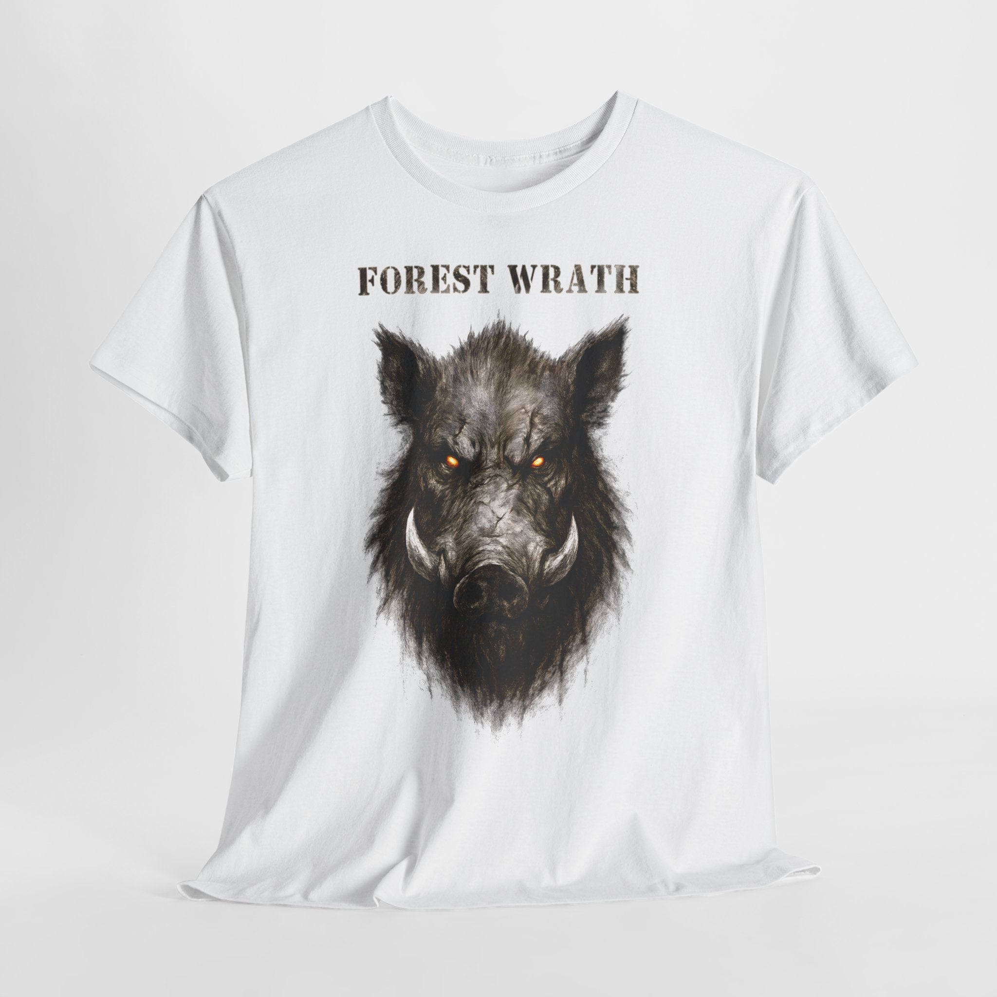 Keiler - Forest Wrath: Frontprint, Unisex T-Shirt - Animal-Collection