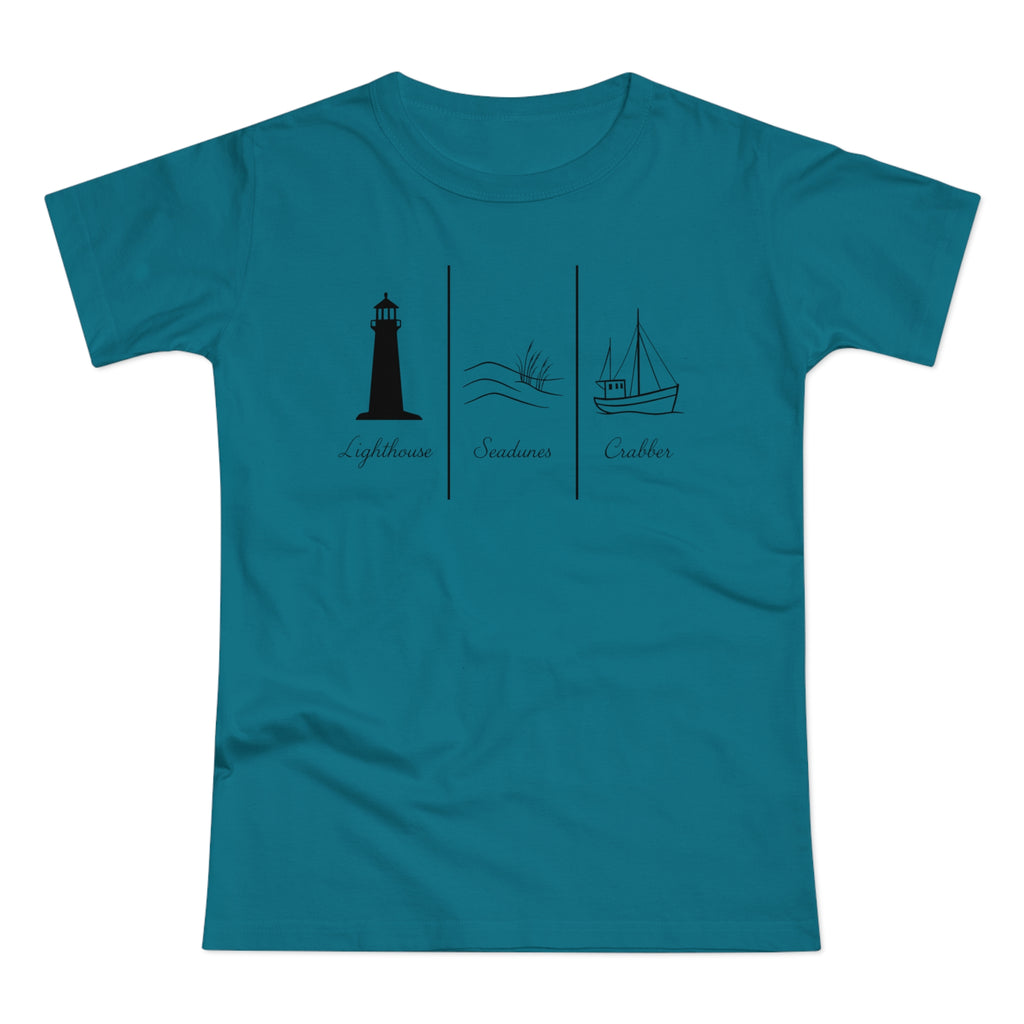 Nordsee, Ostsee - Reicht mir schon! Frontprint, Womens' T-Shirt