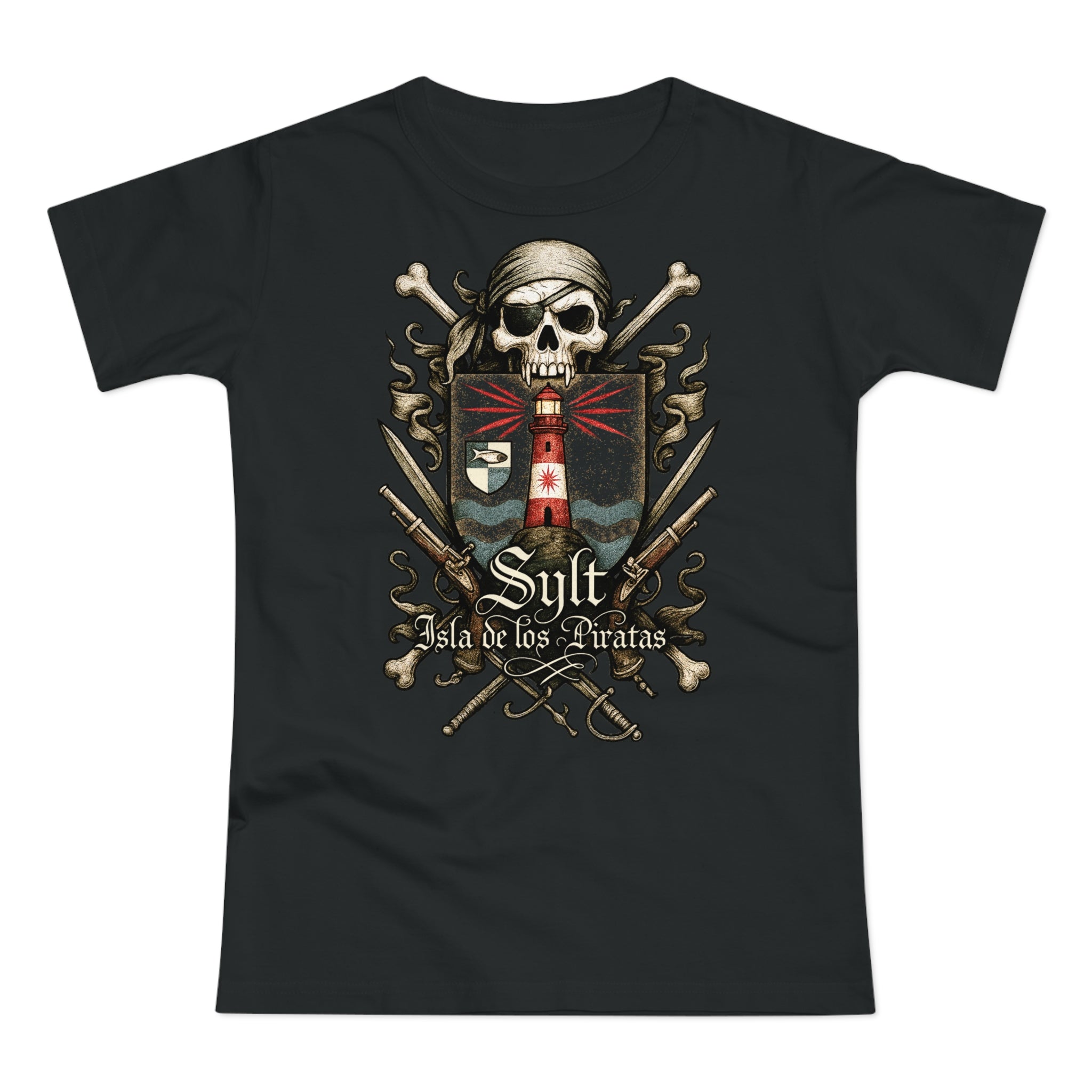 Sylt: Frontprint, Women's T-Shirt **Grimwater-Edition**