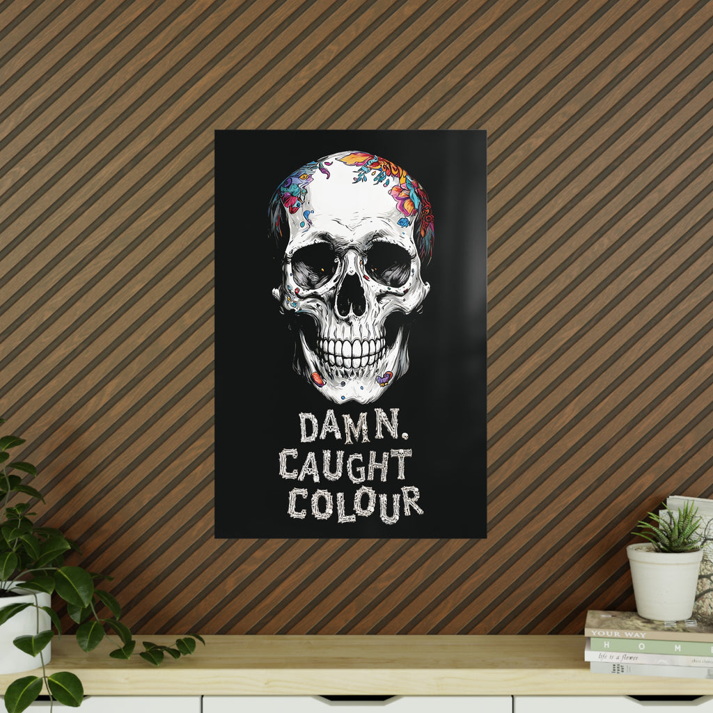 Poster 60 x 90: Skull (Gothic-Collection)