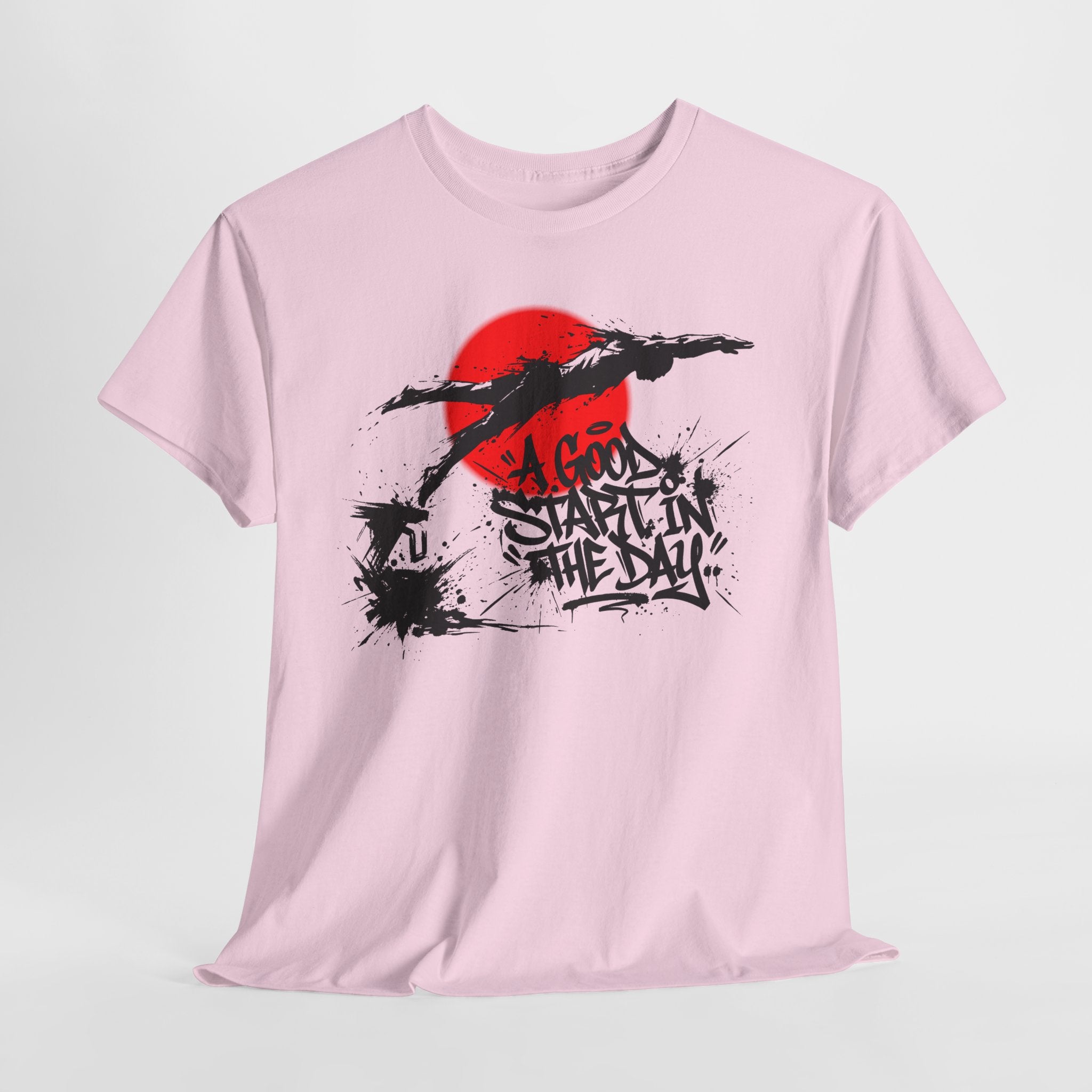 Schwimmen - A GOOD START : Frontprint, Unisex T-Shirt