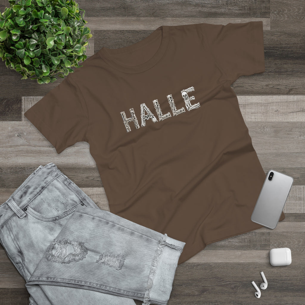 Halle: Front-/Backprint, Womens' T-Shirt **Grimwater-Edition**