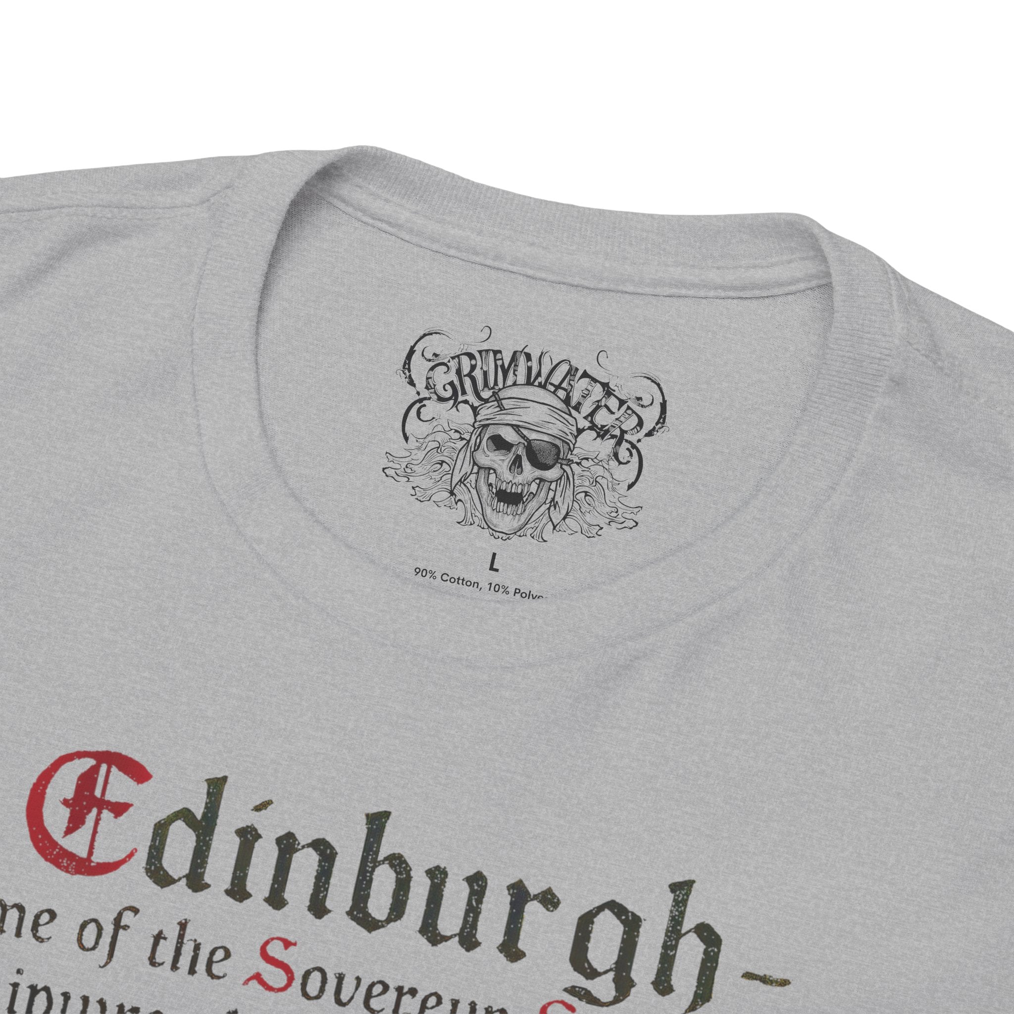 Edinburgh: Frontprint, Unisex T-Shirt **Grimwater-Edition**