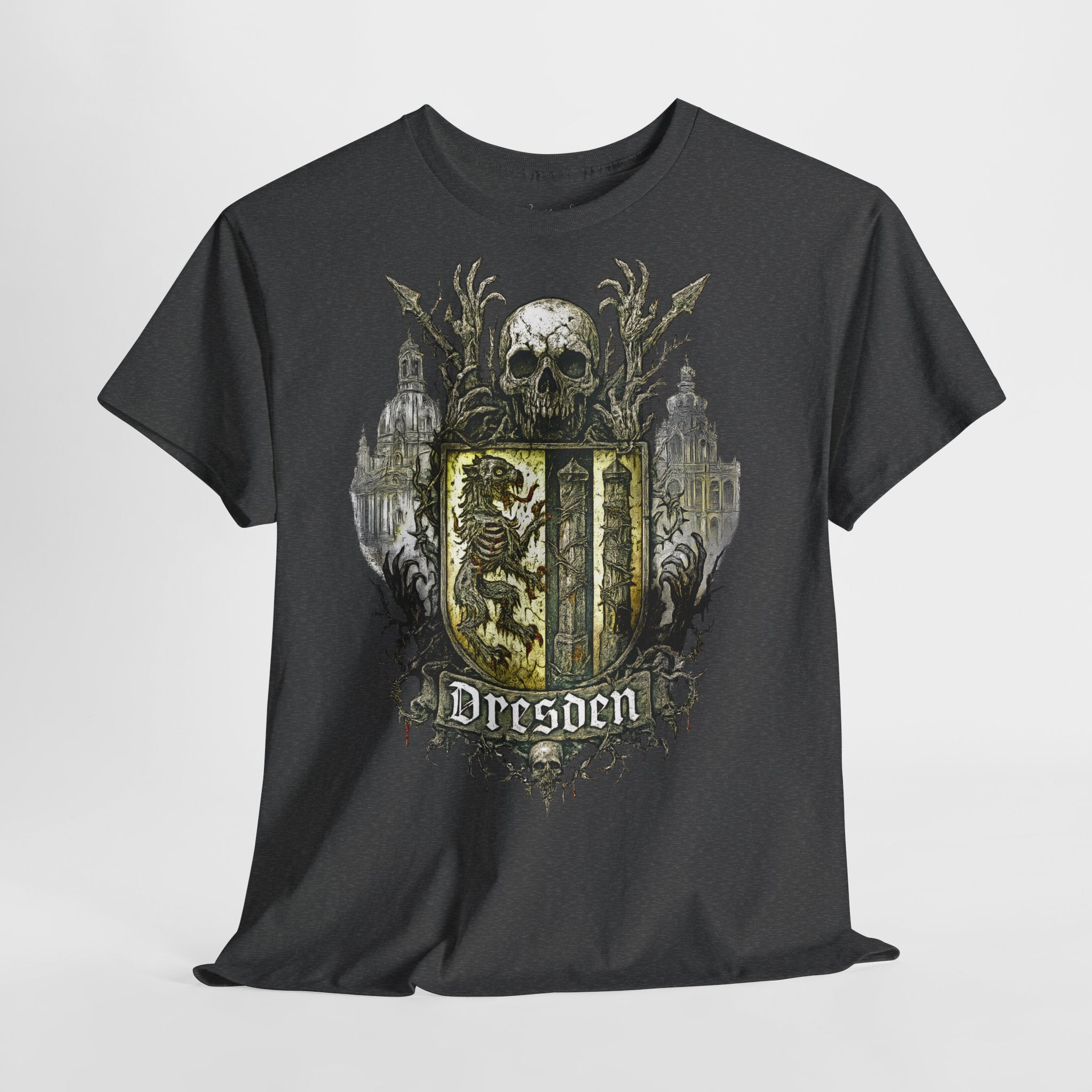 Dresden: Frontprint, Unisex T-Shirt **Grimwater-Edition**
