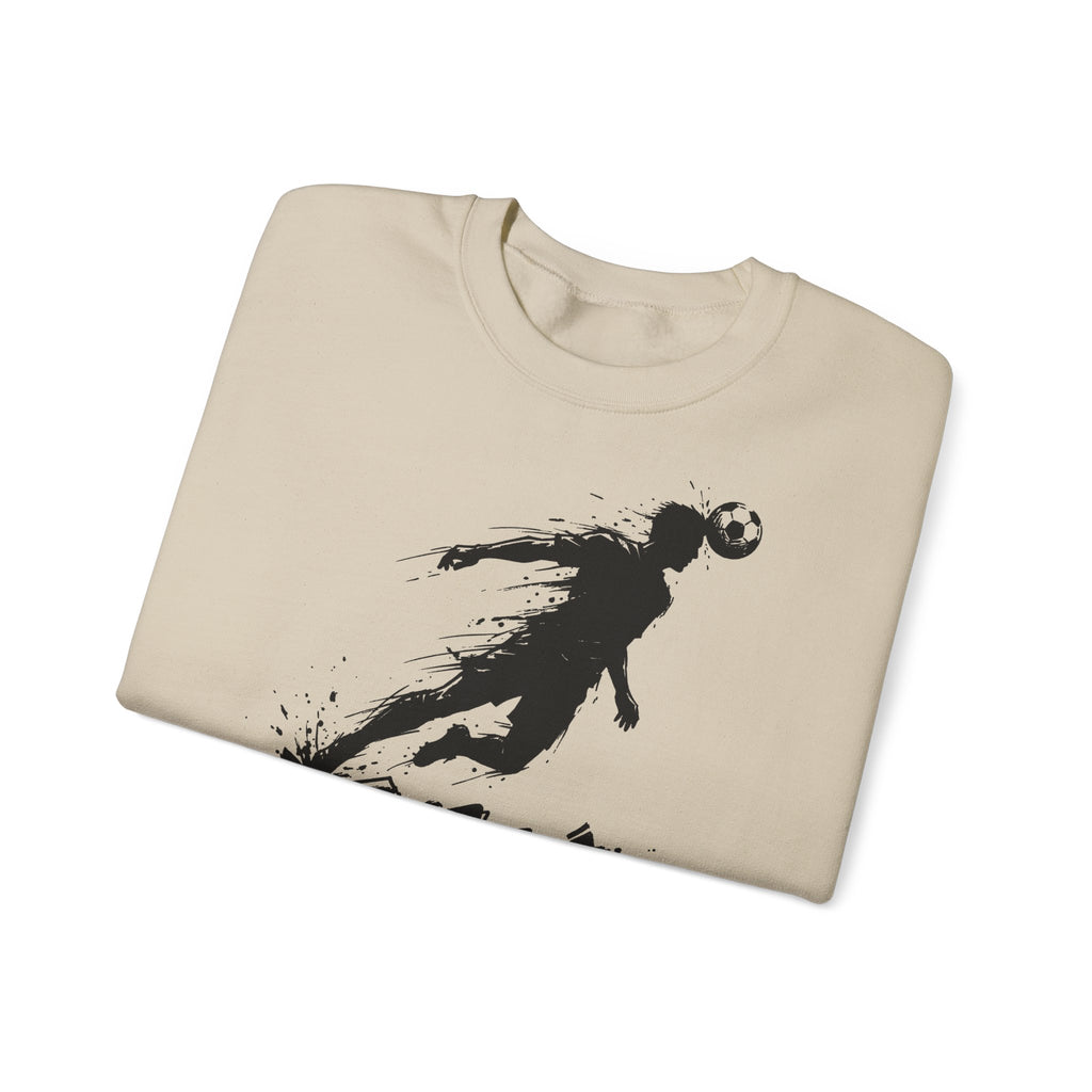 Soccer Striker 01: Frontprint, Unisex Sweatshirt