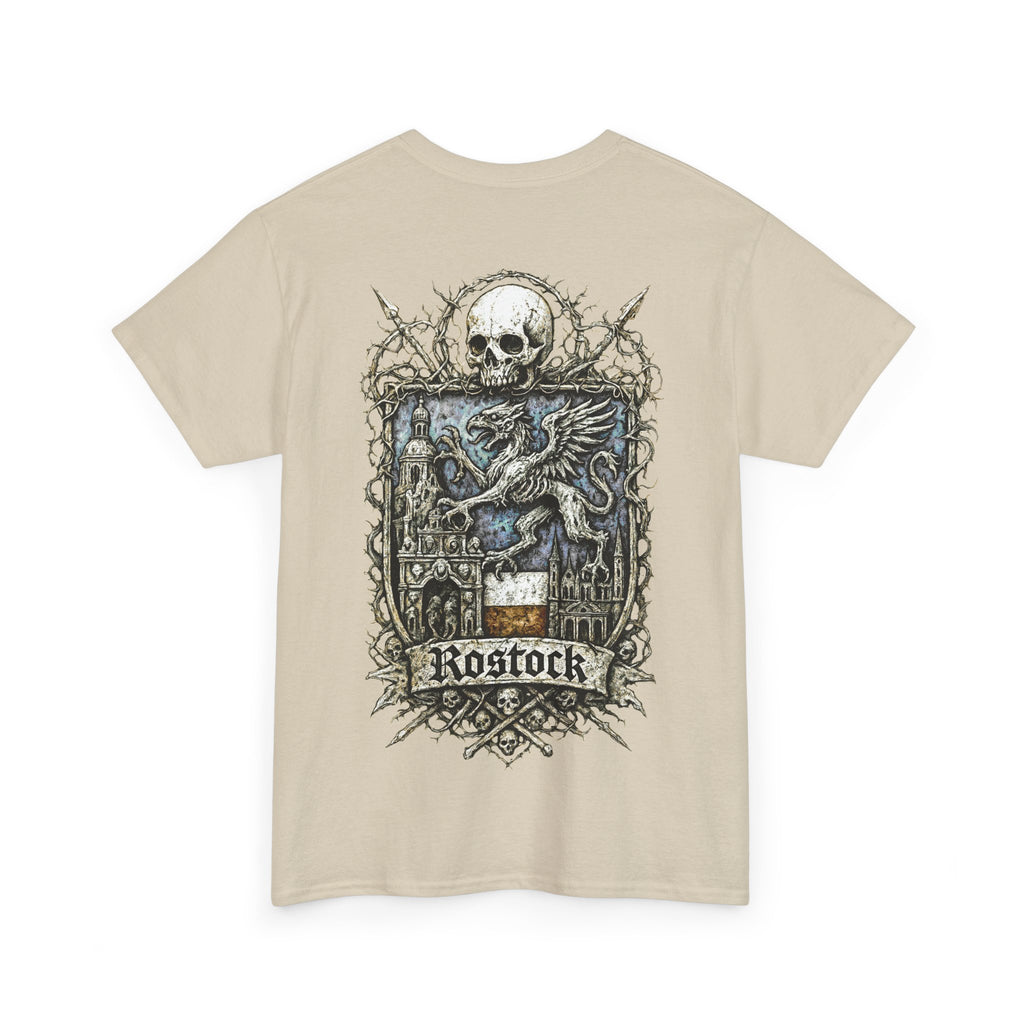 Rostock: Front-/Backprint, Unisex T-Shirt **Grimwater-Edition**