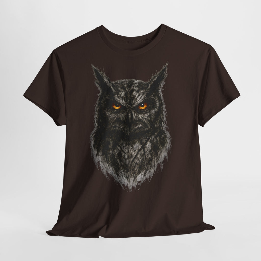 Uhu: Frontprint, Unisex T-Shirt - Animal-Collection