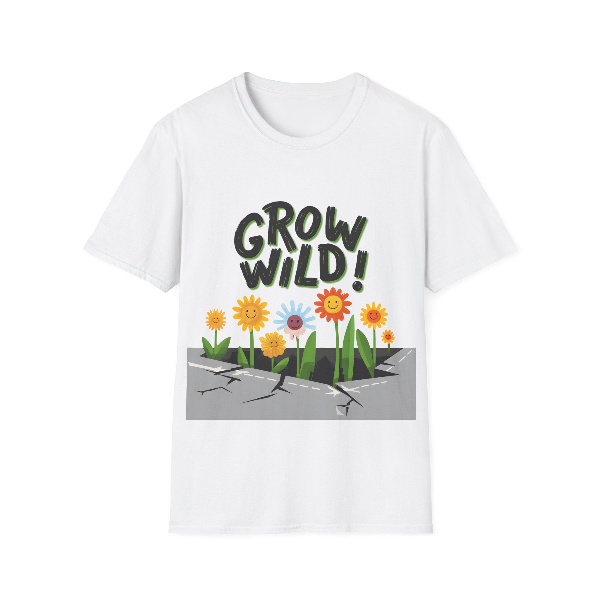 Wild Spirit - Be Yourself: Frontprint, Unisex (Slim) T-Shirt