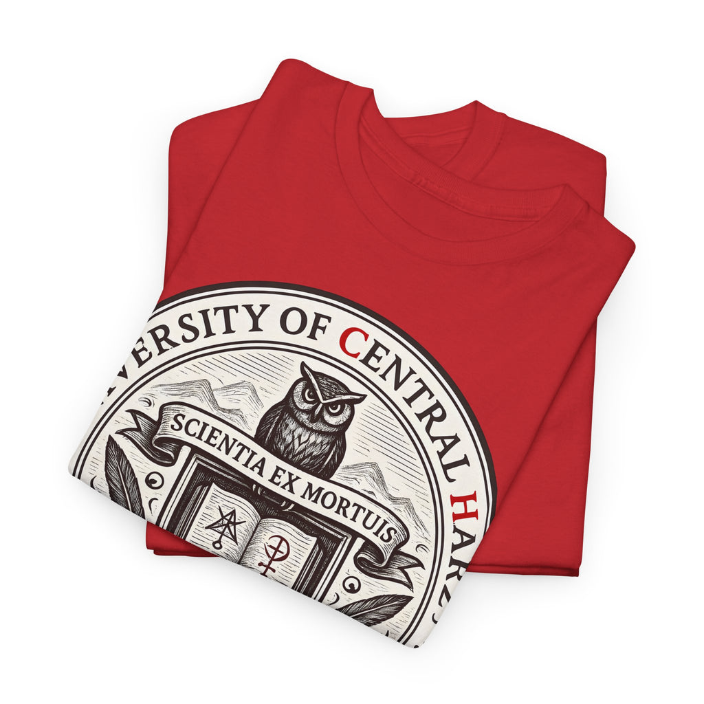 University of Central Harz: Frontprint, Unisex T-Shirt **Grimwater-Edition**