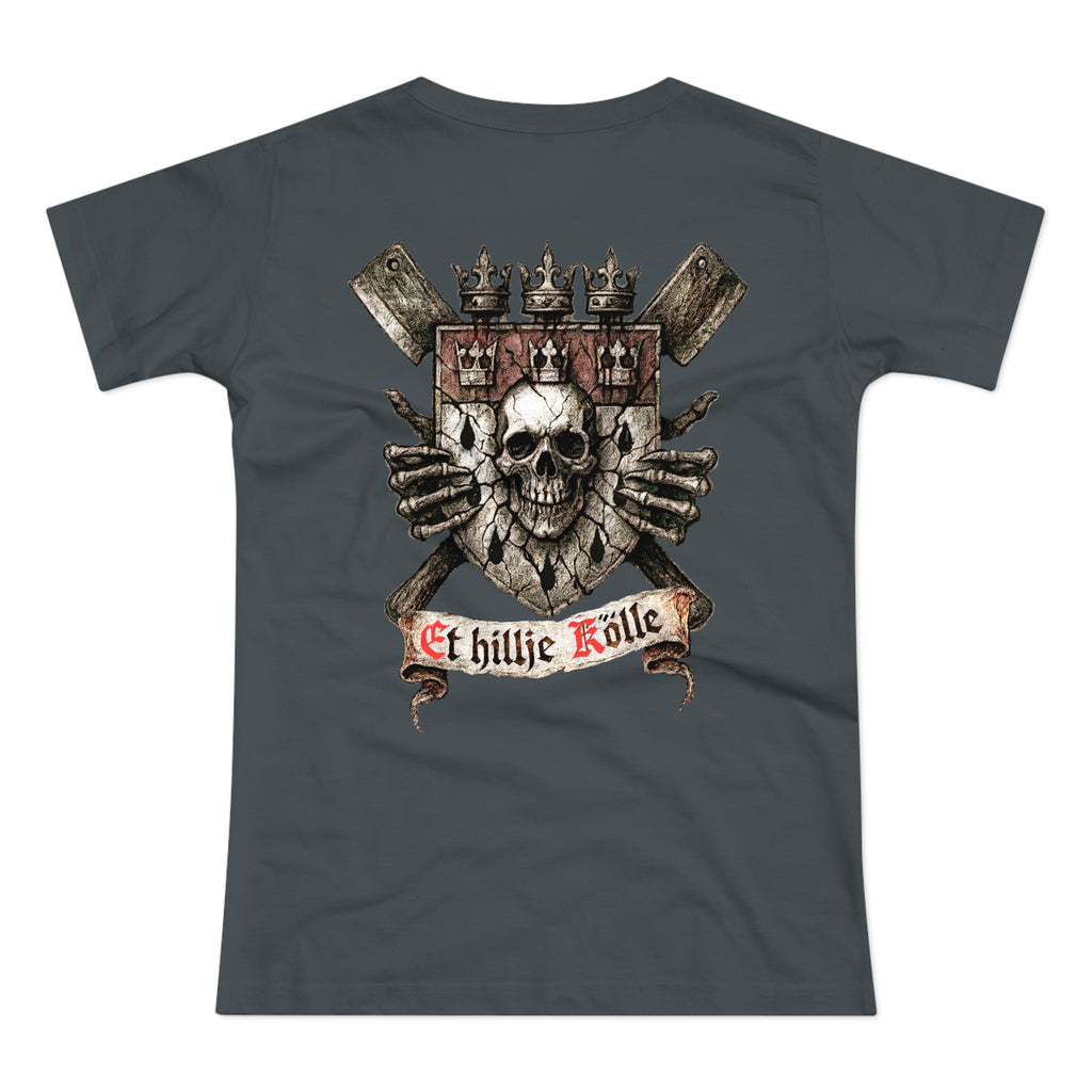 Köln - Hätz un Bloot: Front-/Backprint, Women's T-shirt **Grimwater-Design**