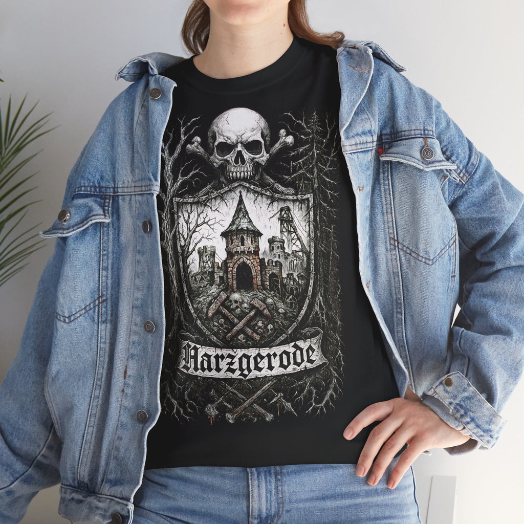 Harzgerode: Frontprint, Unisex T-Shirt **Grimwater-Edition**