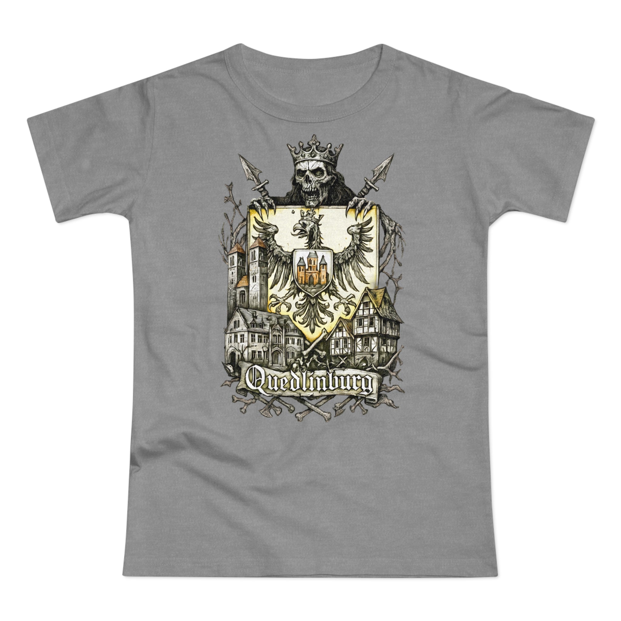 Quedlinburg: Frontprint, Womens' T-Shirt **Grimwater-Edition**