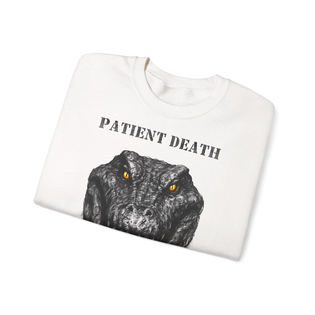Alligator - Patient Death: Animals-Collection, Frontprint, Unisex Sweatshirt