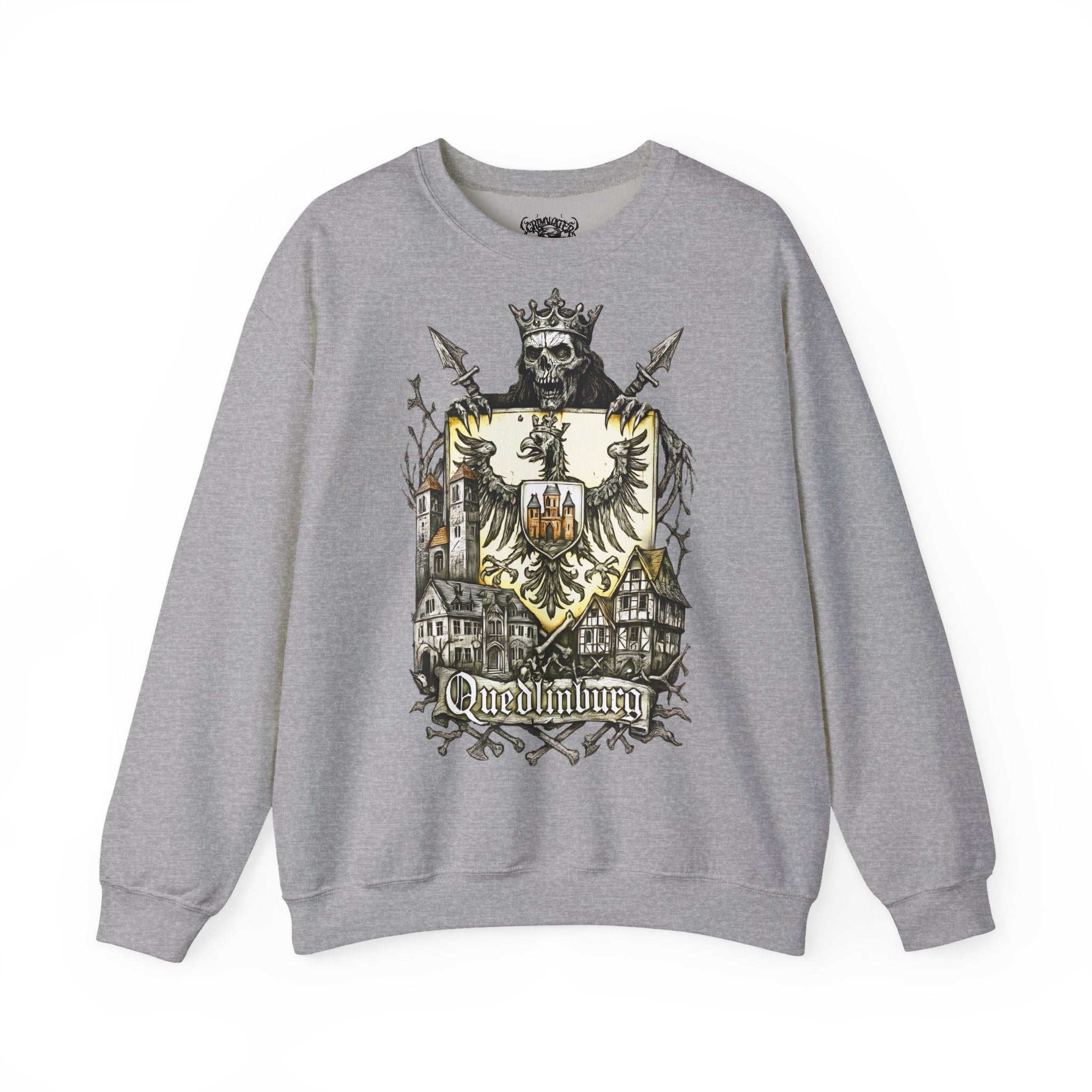 Quedlinburg: Frontprint, Unisex Sweatshirt **Grimwater-Edition**