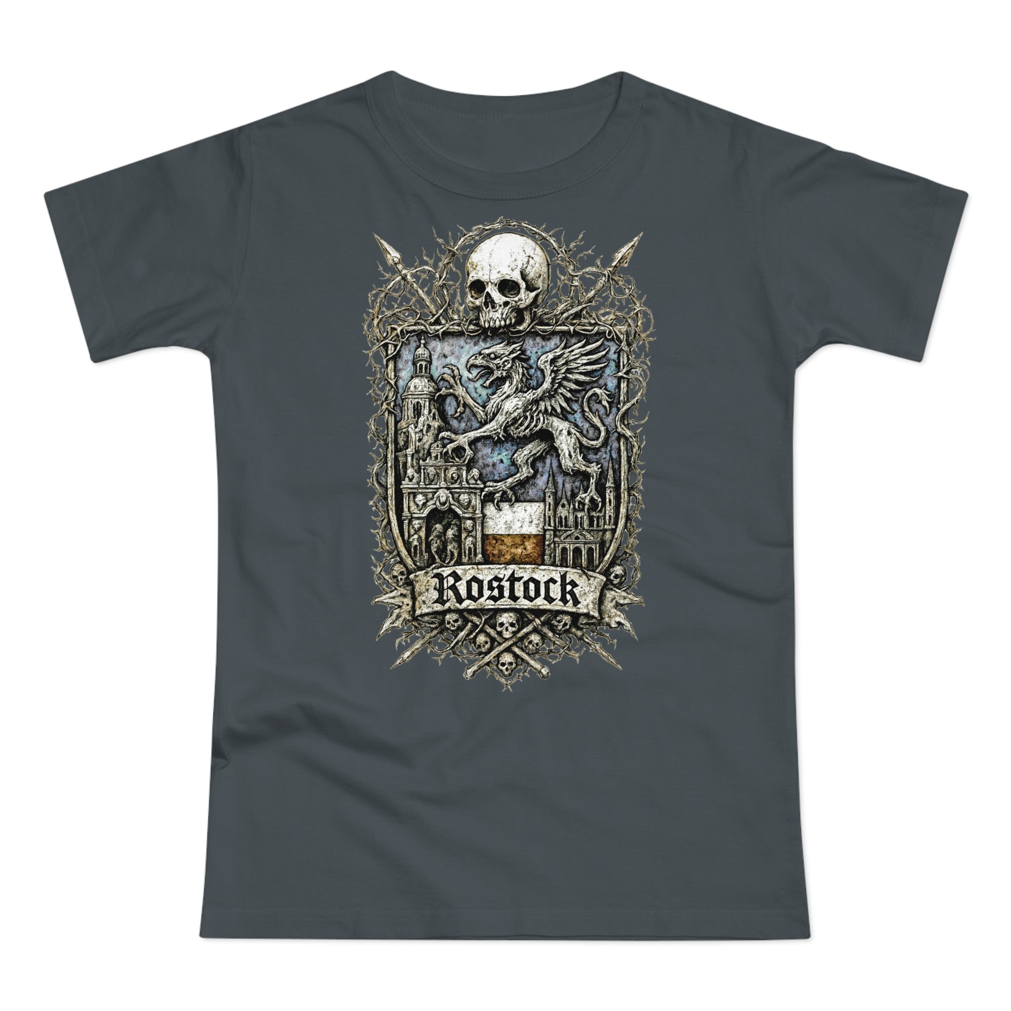 Rostock: Frontprint, Womens' T-Shirt **Grimwater-Edition**