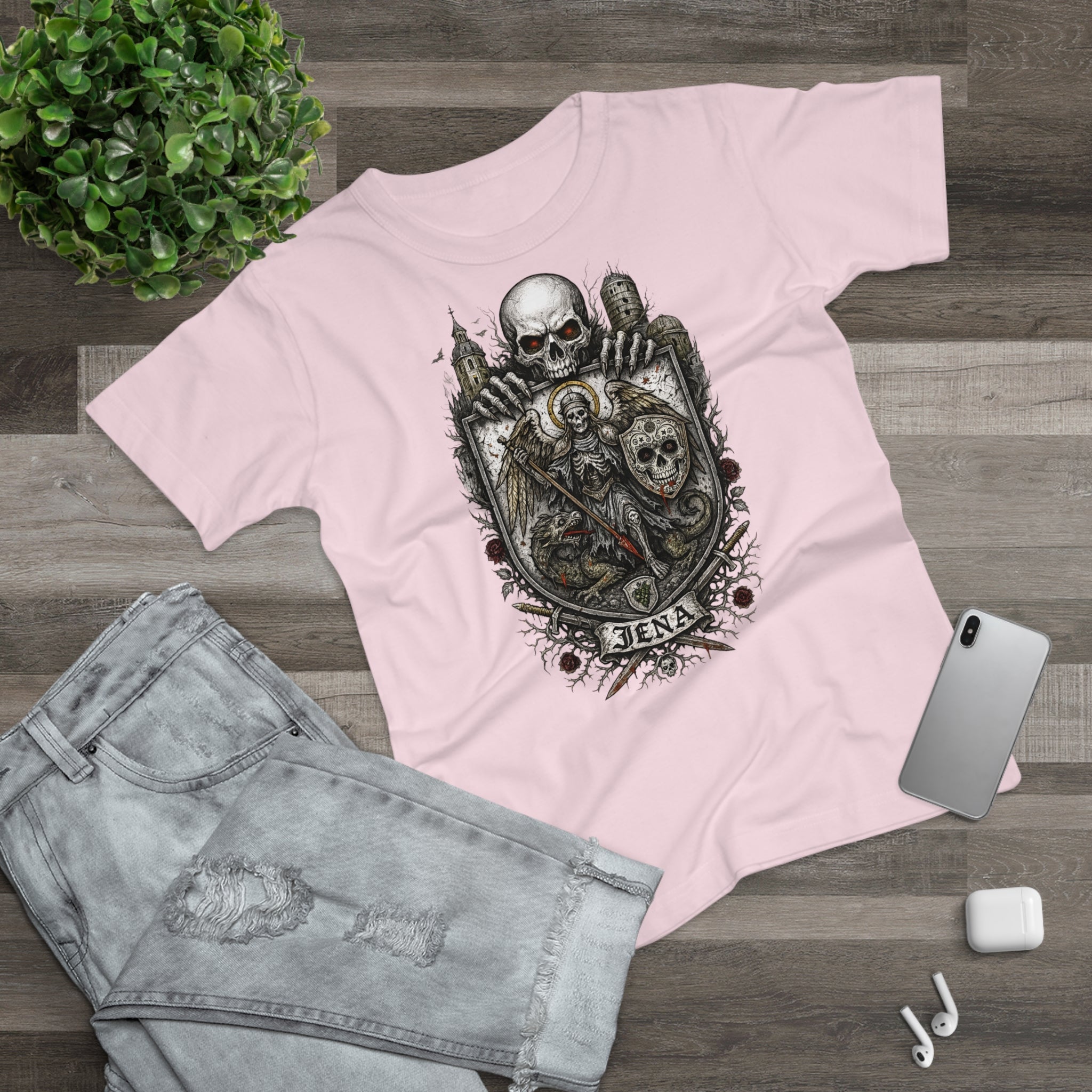 Jena: Frontprint, Womens' T-Shirt **Grimwater-Edition**