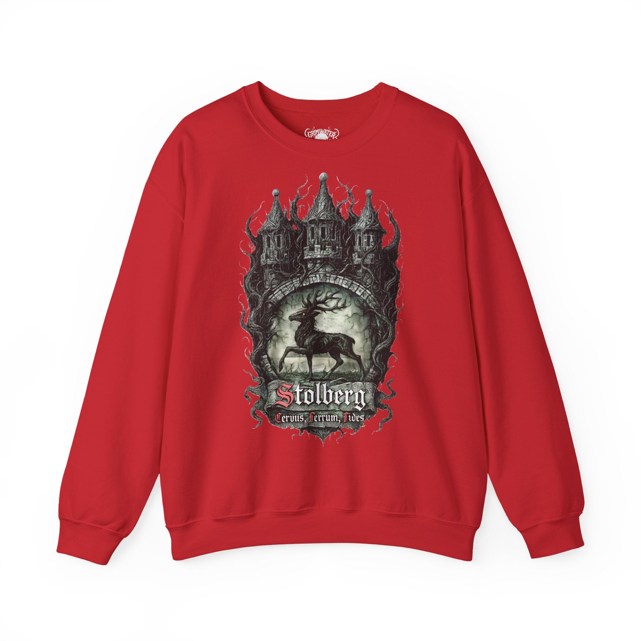 Stolberg: Harz-Collection, Frontprint, Unisex Sweatshirt **Grimwater-Edition**
