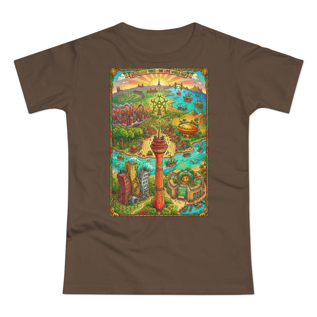 Düsseldorf Reggae Edition: Frontprint, Womens' T-Shirt