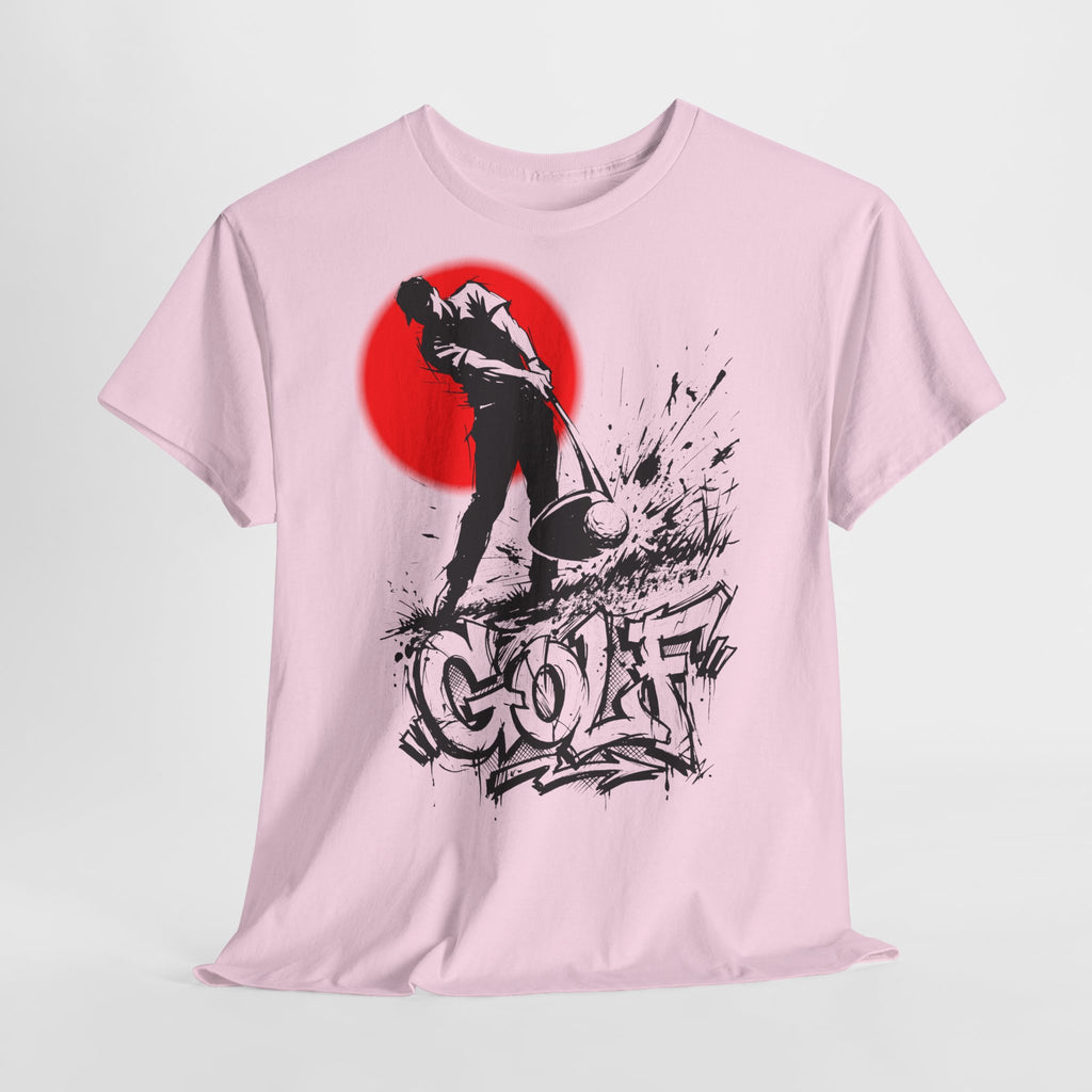 Golf - Red Core : Frontprint, Unisex T-Shirt