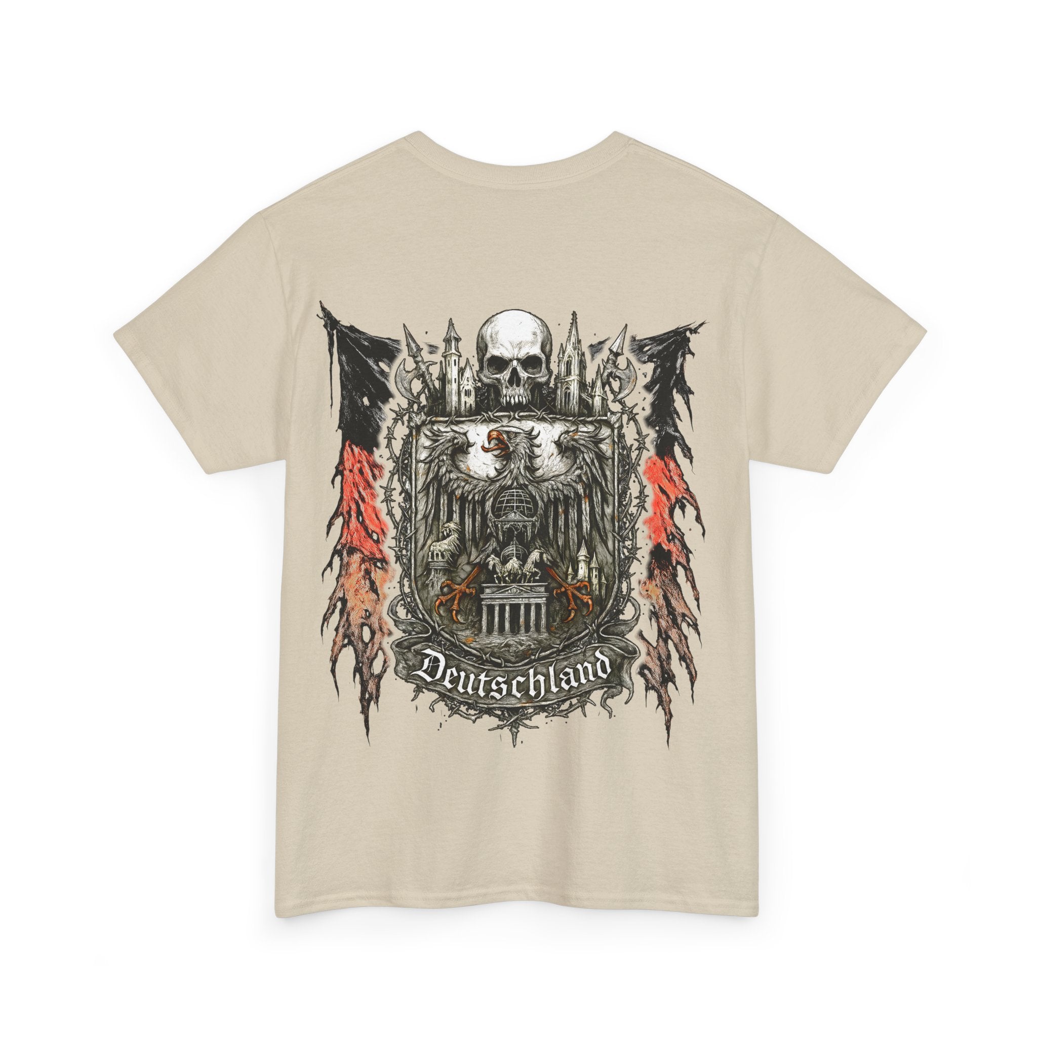 Deutschland: Front-/Backprint, Unisex T-Shirt **Grimwater-Edition** (Germany)