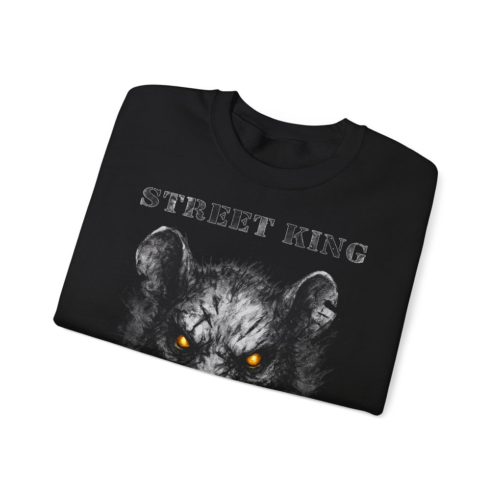 Rat - Street King: Animals-Collection, Frontprint, Unisex Sweatshirt