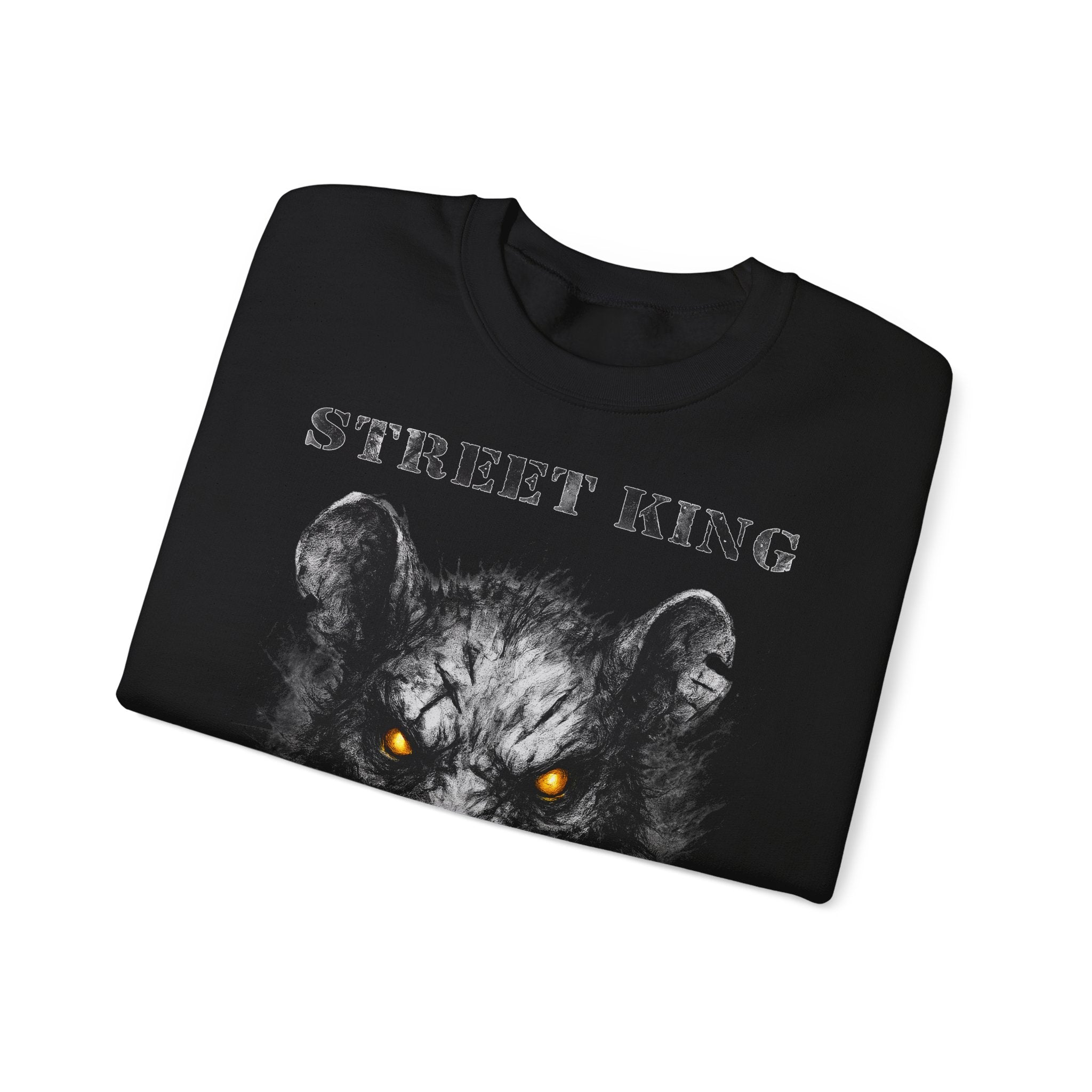 Rat - Street King: Animals-Collection, Frontprint, Unisex Sweatshirt