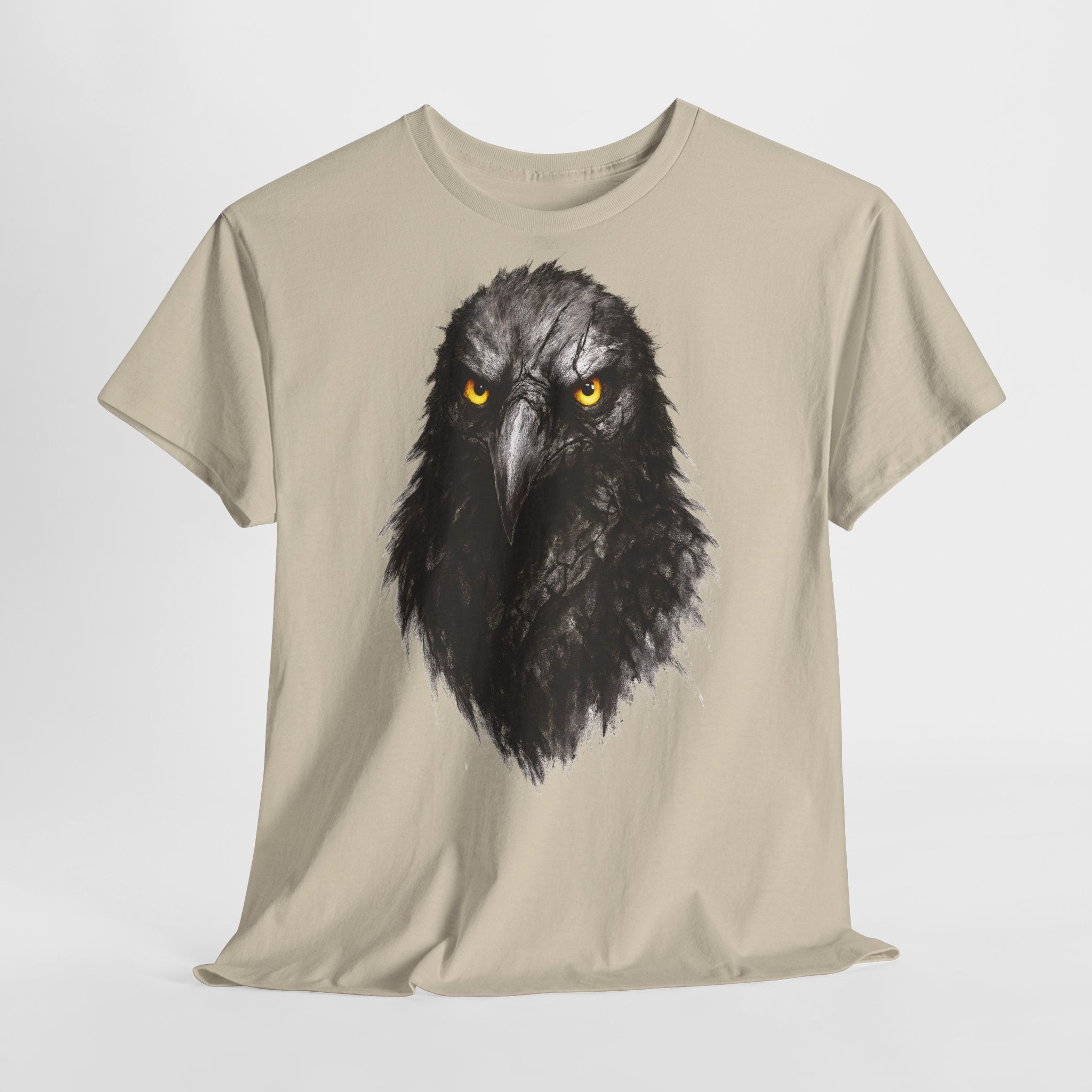 Rabe: Frontprint, Unisex T-Shirt - Animal-Collection