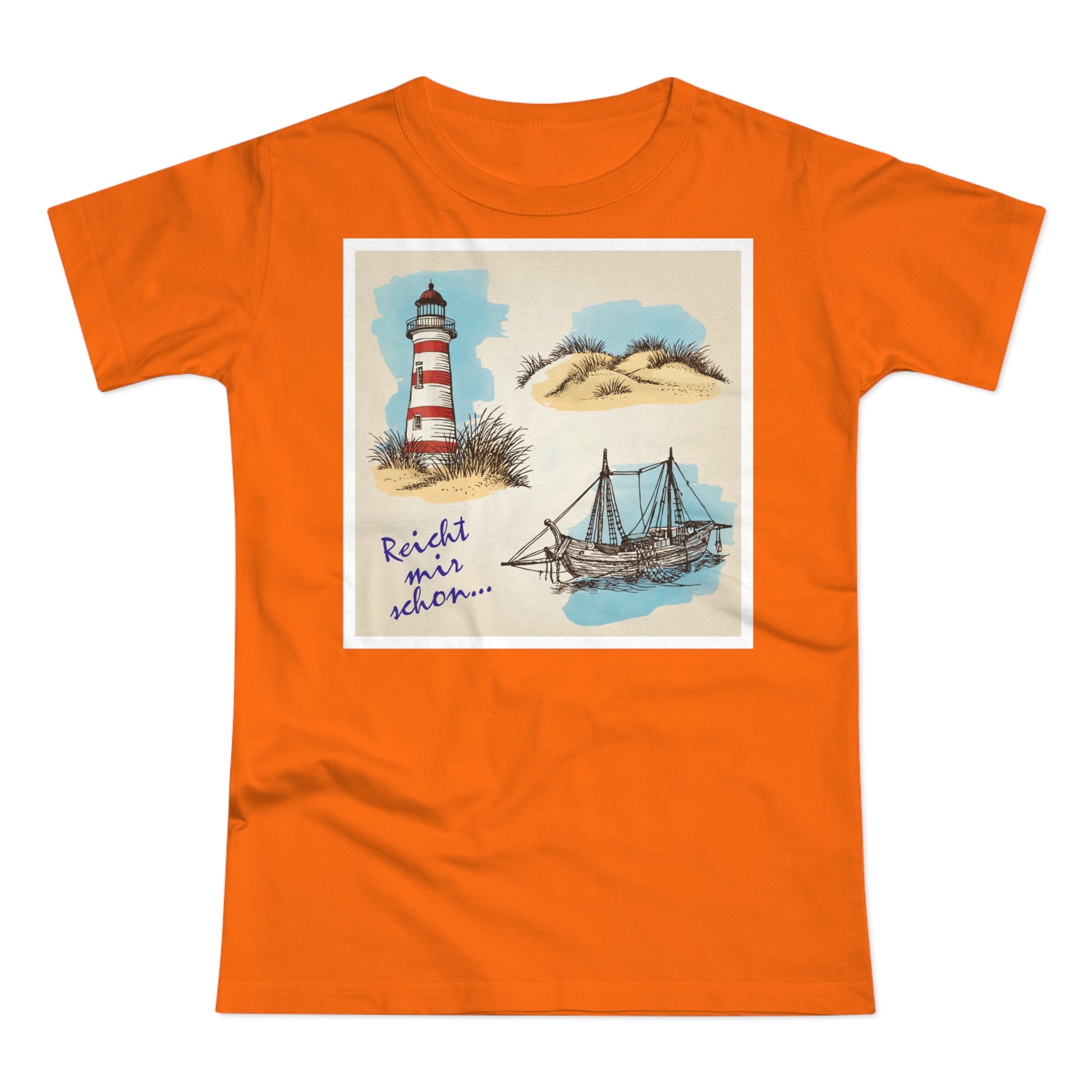 Lighthouse Bliss. Frontprint, Women's T-Shirt, Nautical Tee, Summer Fashion, Beach Vibe, Gift for Ocean Lovers