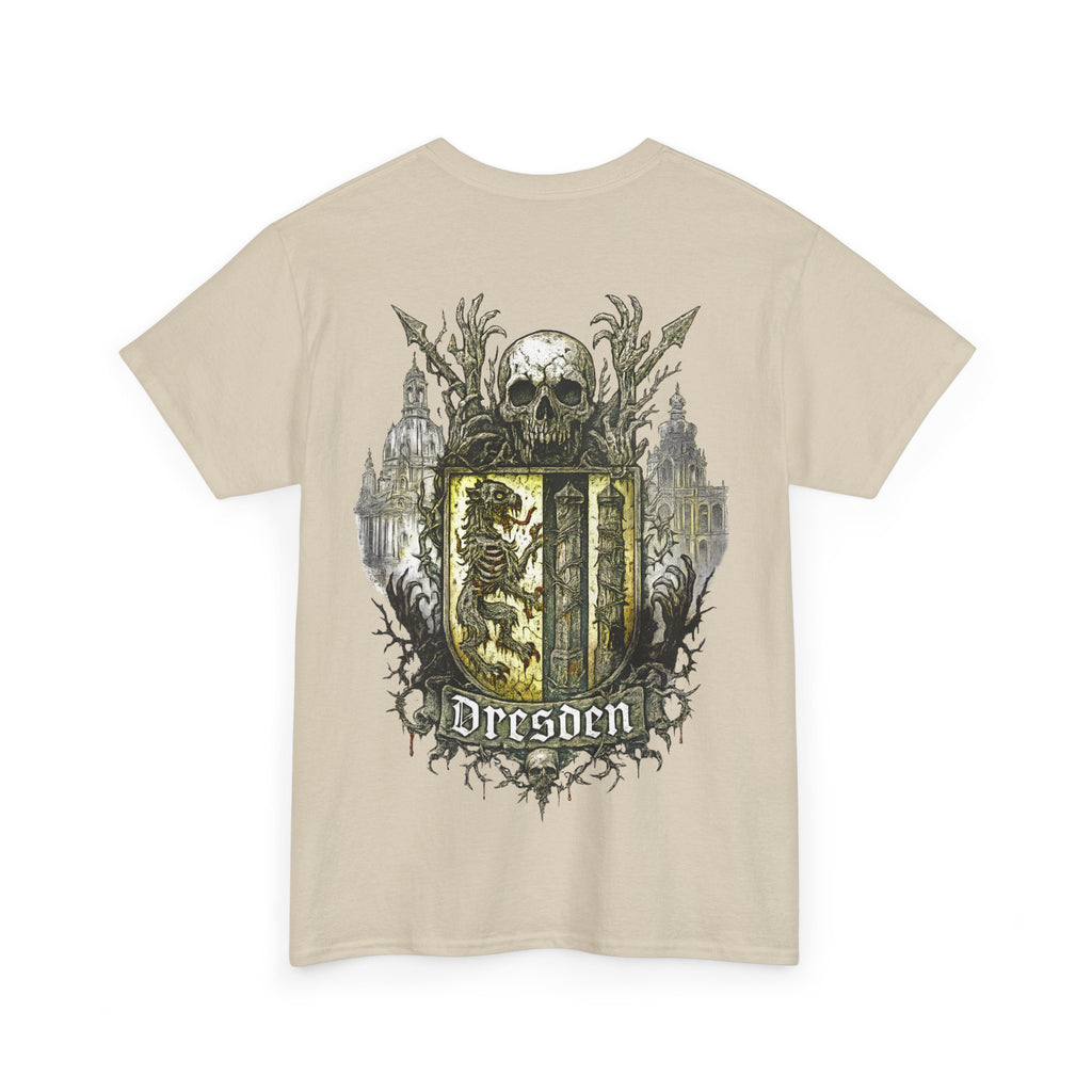 Dresden: Front-/Backprint, Unisex T-Shirt **Grimwater-Edition**
