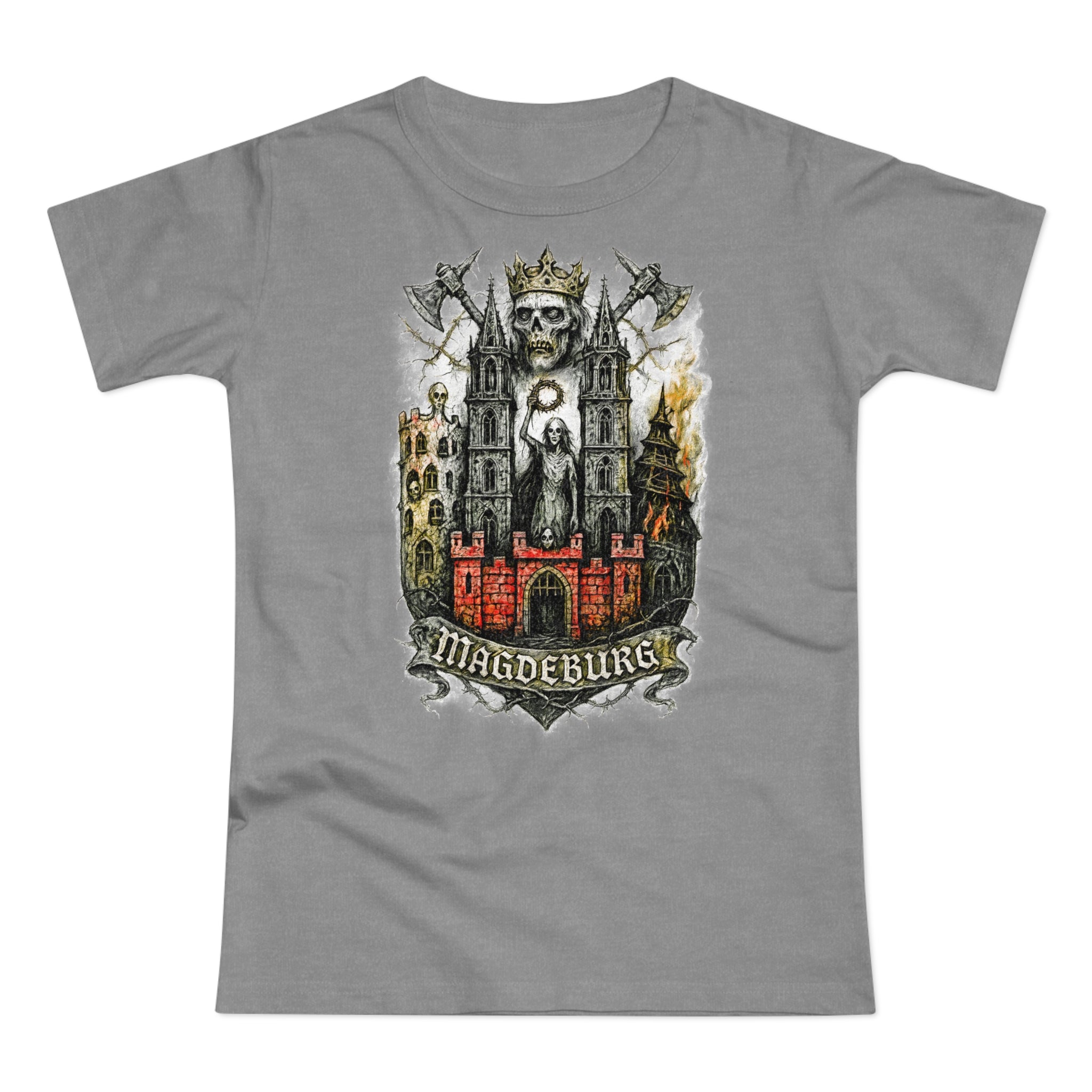 Magdeburg: Frontprint, Womens' T-Shirt **Grimwater-Edition**