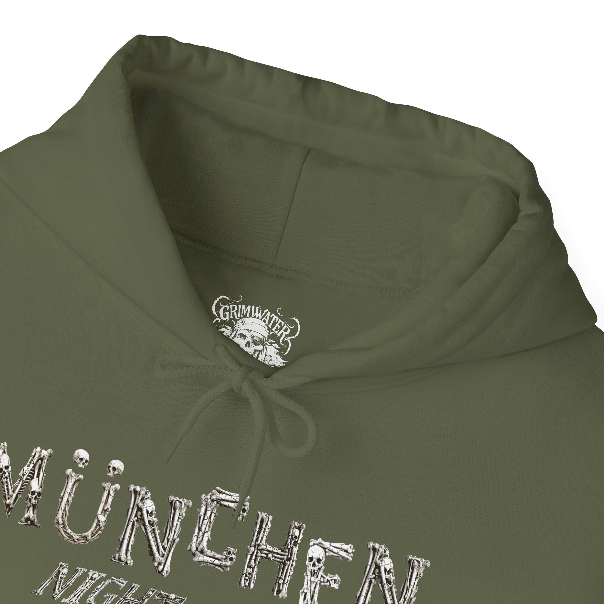 München - Front-/Backprint Unisex Hoodie: **Grimwater-Edition**