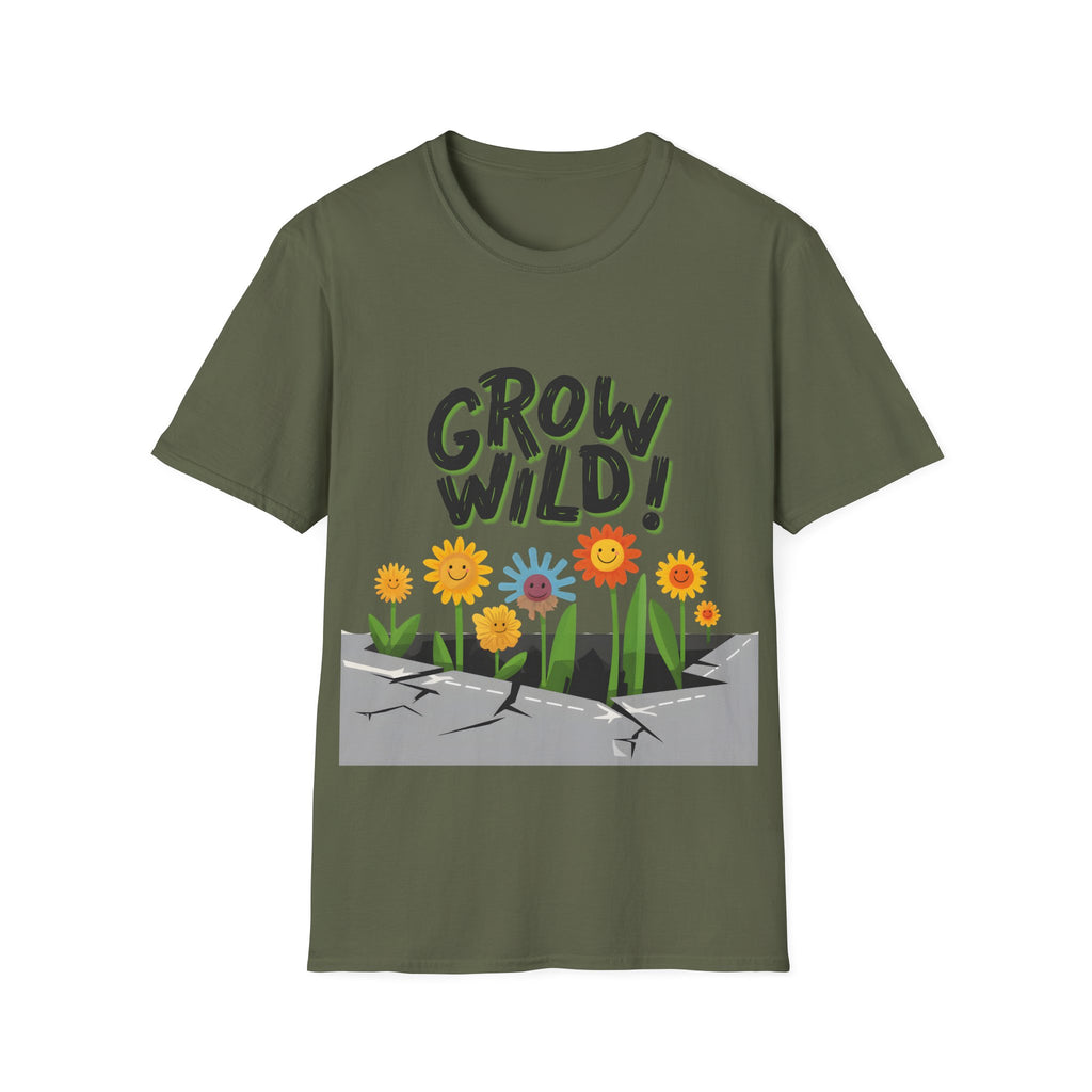 Wild Spirit - Be Yourself: Frontprint, Unisex (Slim) T-Shirt