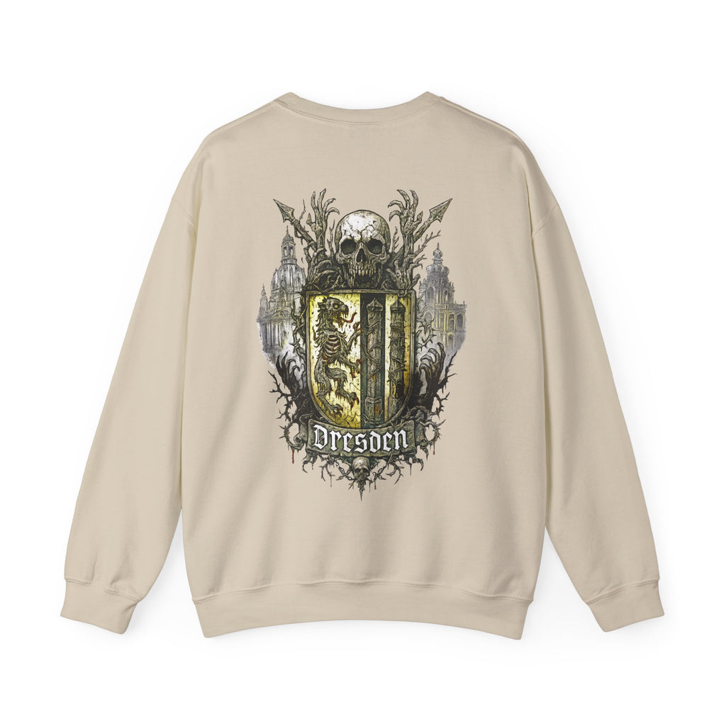 Dresden: Front-/Backprint, Unisex Sweatshirt **Grimwater-Edition**